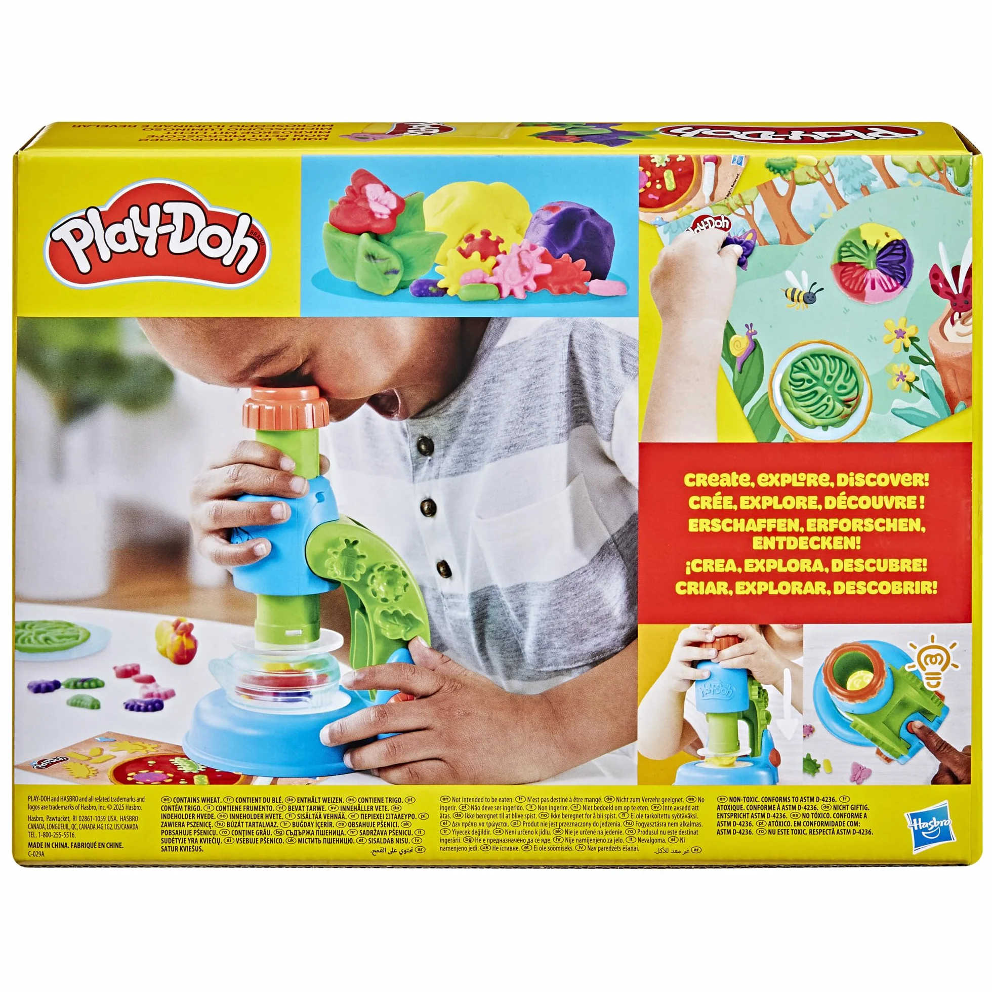 Zestaw do zabawy Podświetlany mikroskop Play-Doh