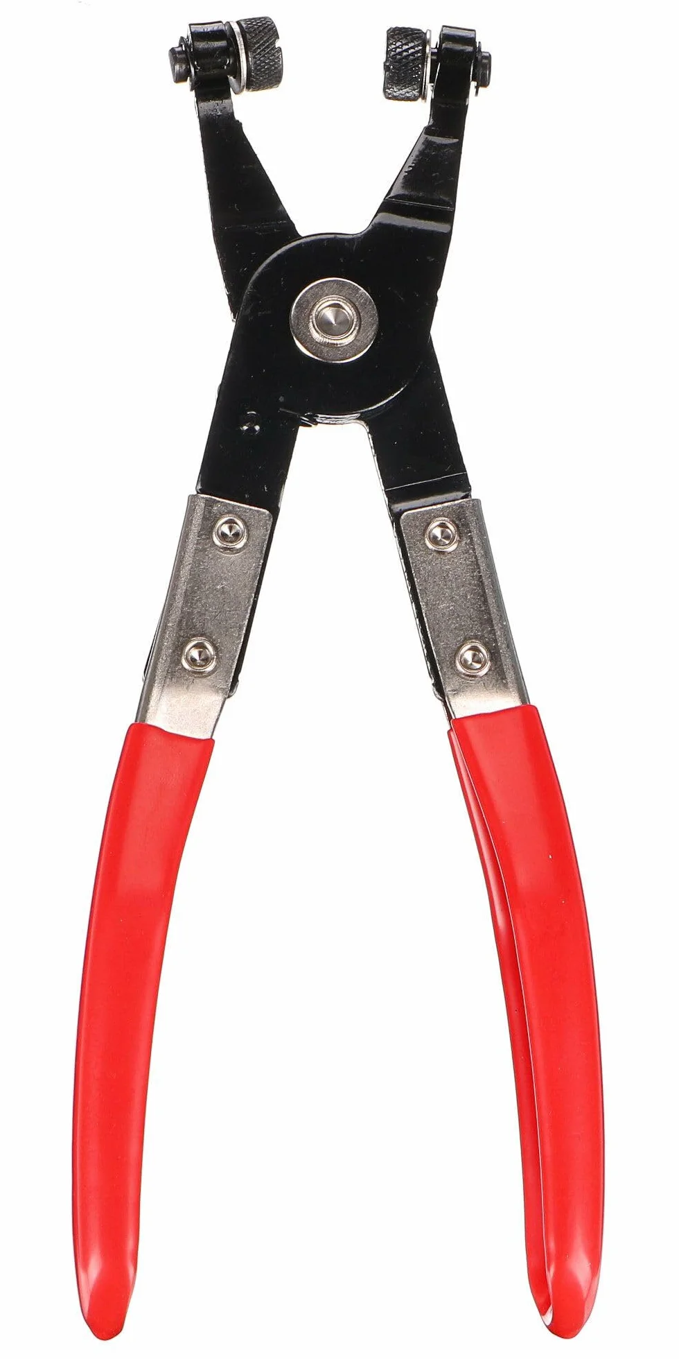 MECHANIC HOSE CLAMP 8 | Szczypce do opasek samozaciskowych | Obrotowe szczęki | 55 mm | Stalowe