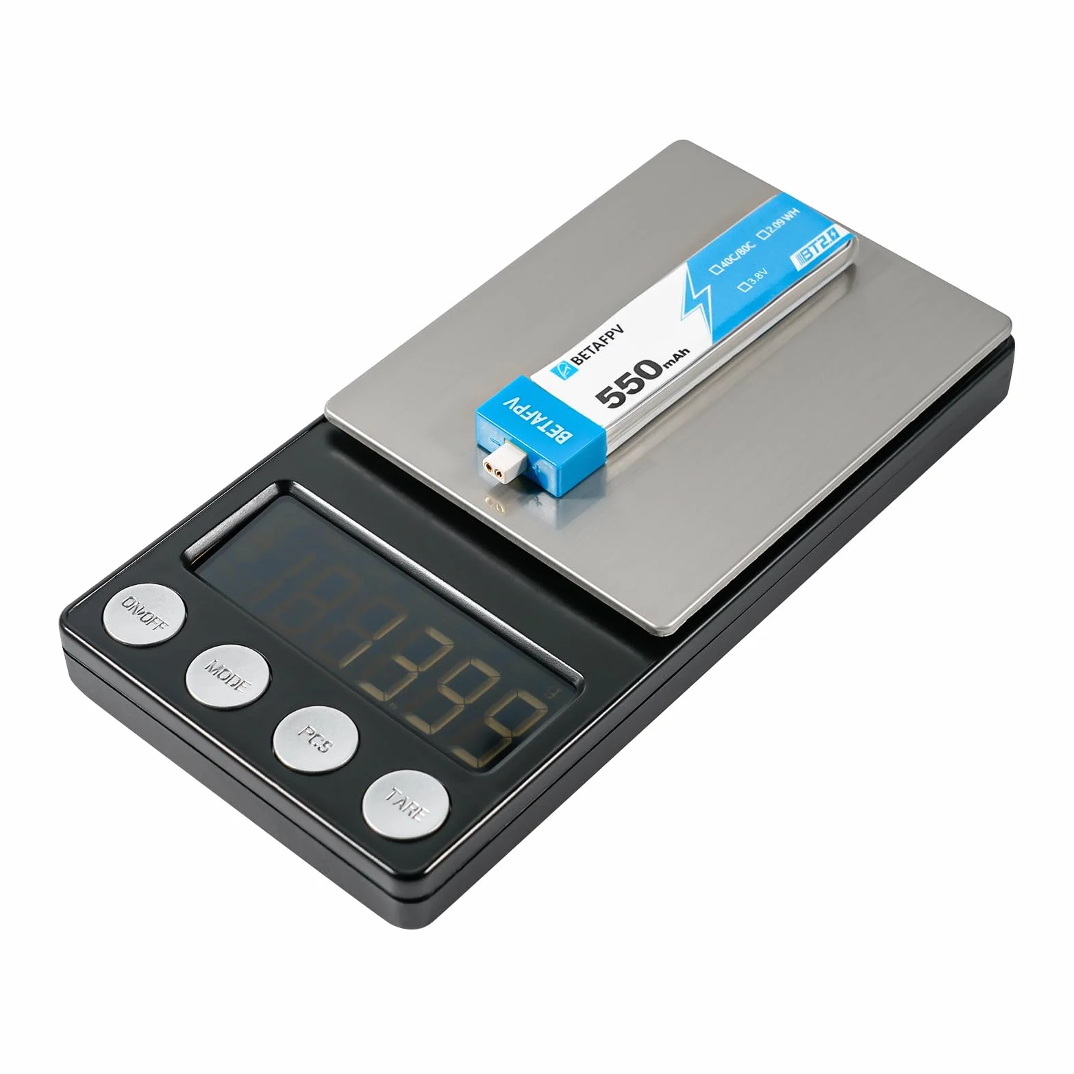 BETAFPV 4 szt. BT2.0 550mAh 1S bateria 4,35 V 40C/80C bateria Lipo z złączem BT2.0 Kompatybilny z 75-85 mm 1S Wyścigi FPV Whoop Drone Quadcoptery Like Meteor75 Pro FPV Drone