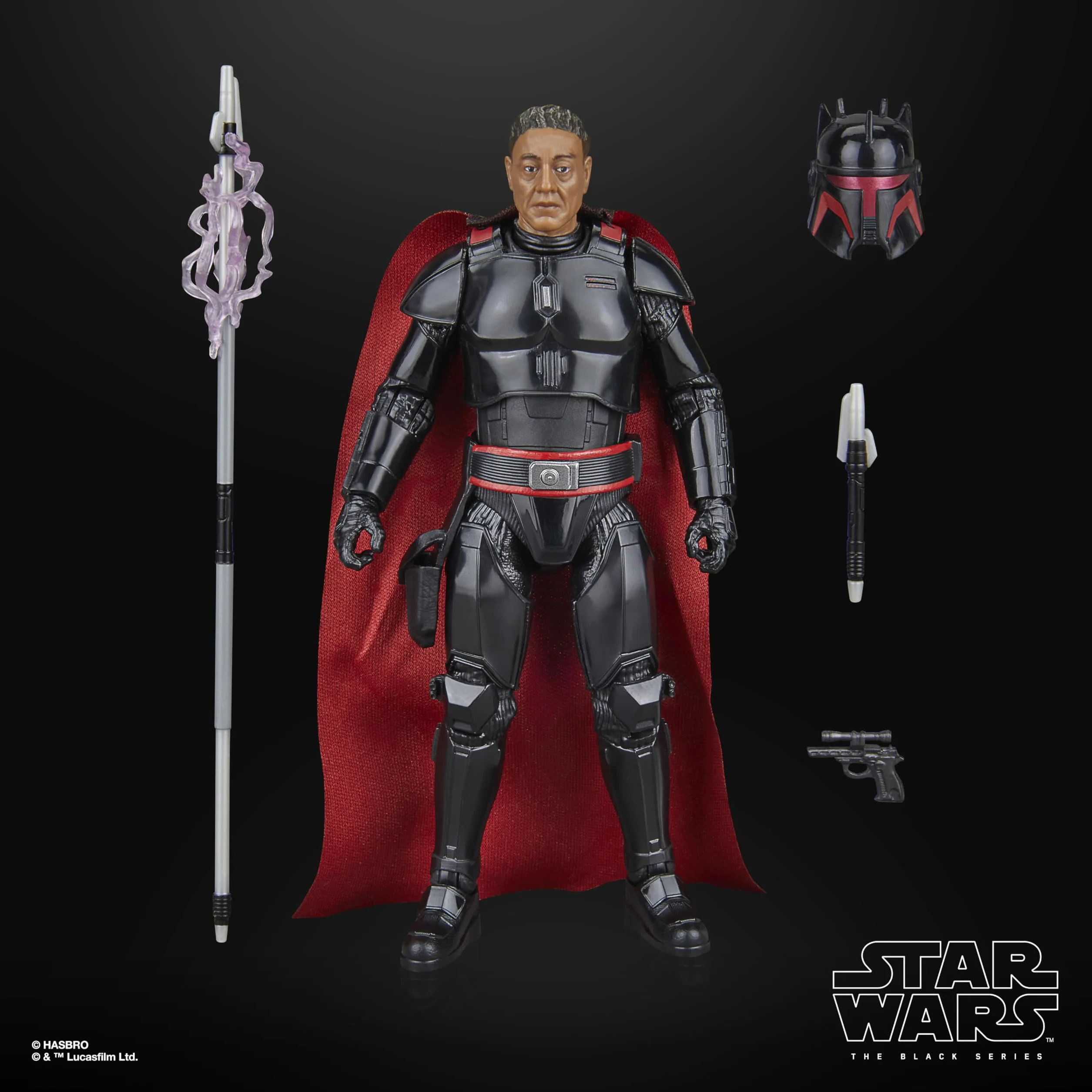 Star Wars The Black Series Moff Gideon (Dark Trooper Armor), Mandalorian Premium kolekcjonerska figurka 15 cm