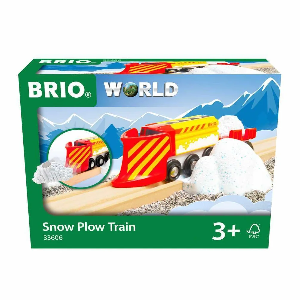 BRIO World - Schneeräumzug