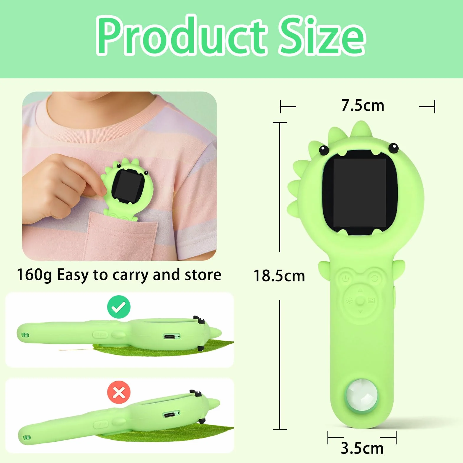 Mikroskop i kamera 2 w 1 dla dzieci, kieszonkowy mikroskop cyfrowy 500x, 2-megapikselowy mikroskop z autofokusem do telefonu komórkowego, dwa aparaty