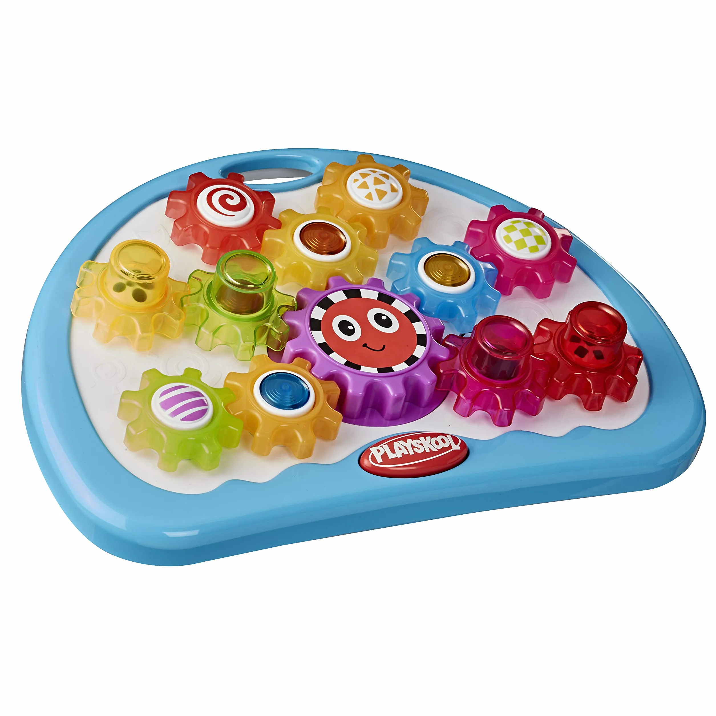Playskool Zabawka z koła zębatego, zabawka dla niemowląt i małych dzieci od 12 miesięcy ze światłem, dźwiękami i mi obrotowymi (Amazon Exclusive)