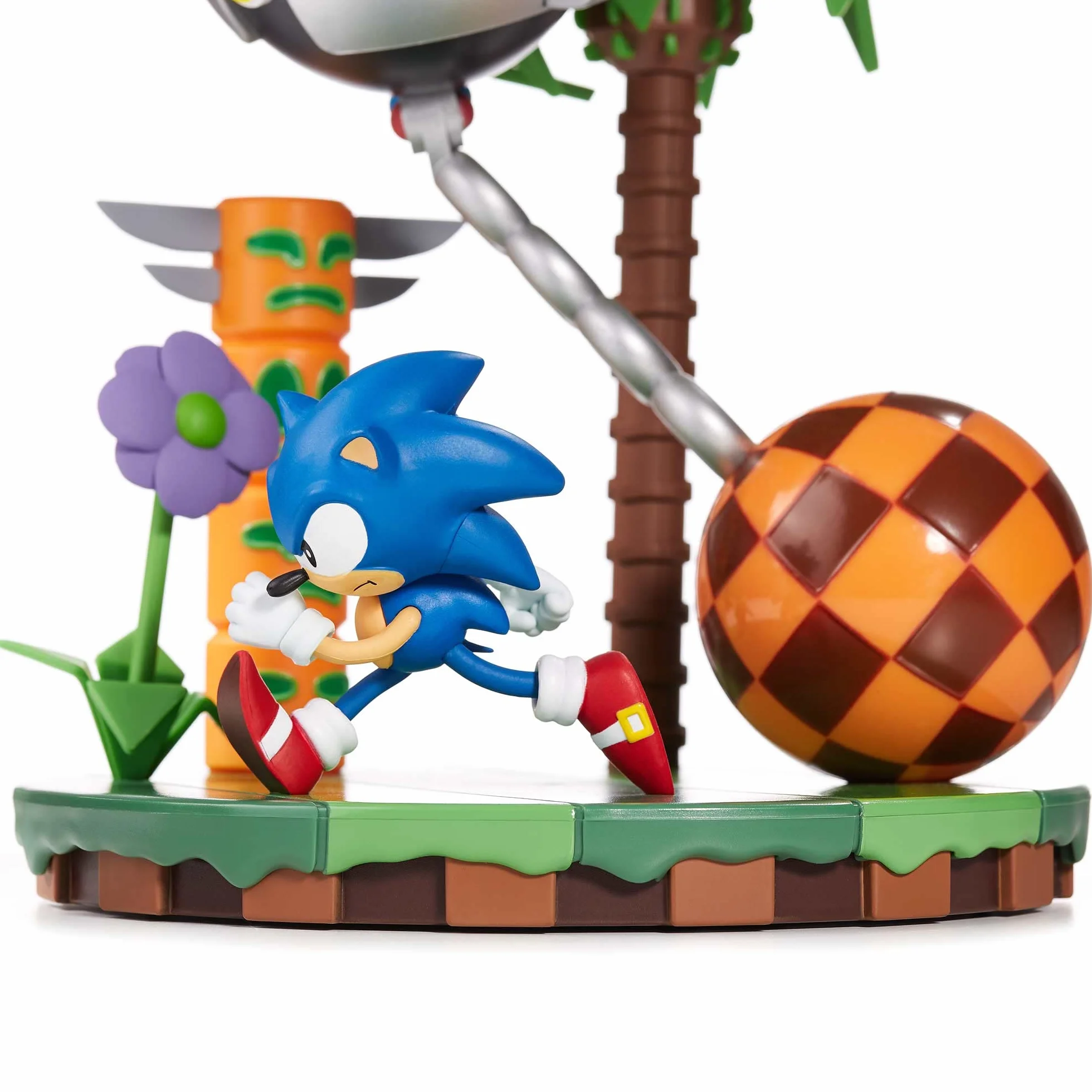 NUMSKULL Oficjalna statuetka SEGA Sonic & Dr Eggman 30th Anniversary Limited Edition 23 cm 23 cm - oficjalny produkt Sonic The Hedgehog