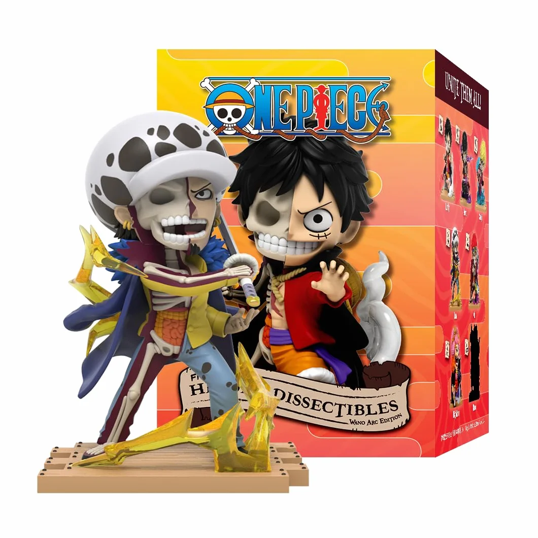 Mighty Jaxx Freeny's Hidden Disekttibles: Jednoczęściowa seria 7 (Wano Arc) Figurka kolekcjonerska Niespodzianka Losowa postać