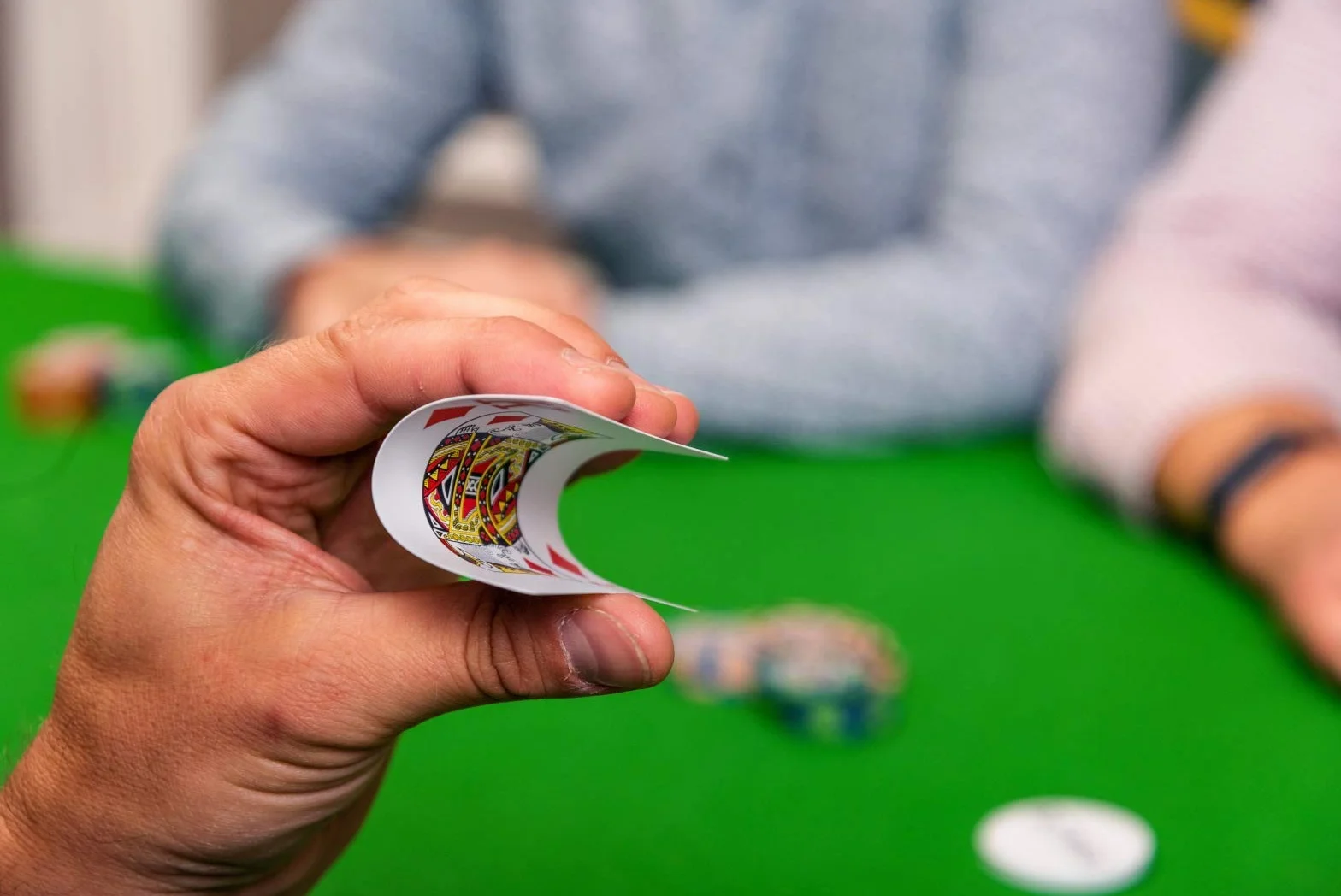 Talia Profesjonalnych, Wodoodpornych Kart do Pokera Texas Hold'em | 100% Plastik | 54 Karty w Talii (Czerwone Rewersy) | 2 Jokery | Indeks Jumbo