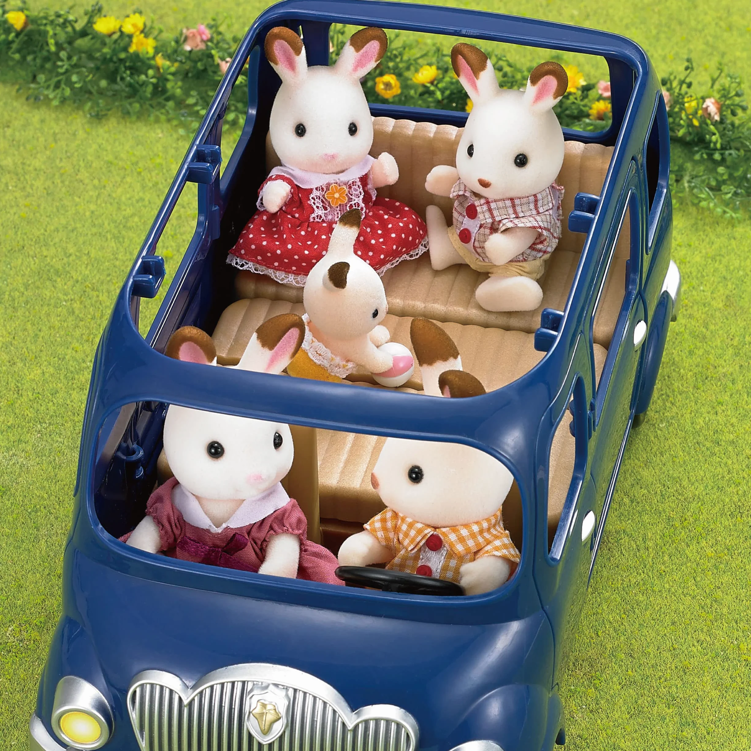 Sylvanian Families 5274 Rodzinny siedmioosobowy minivan