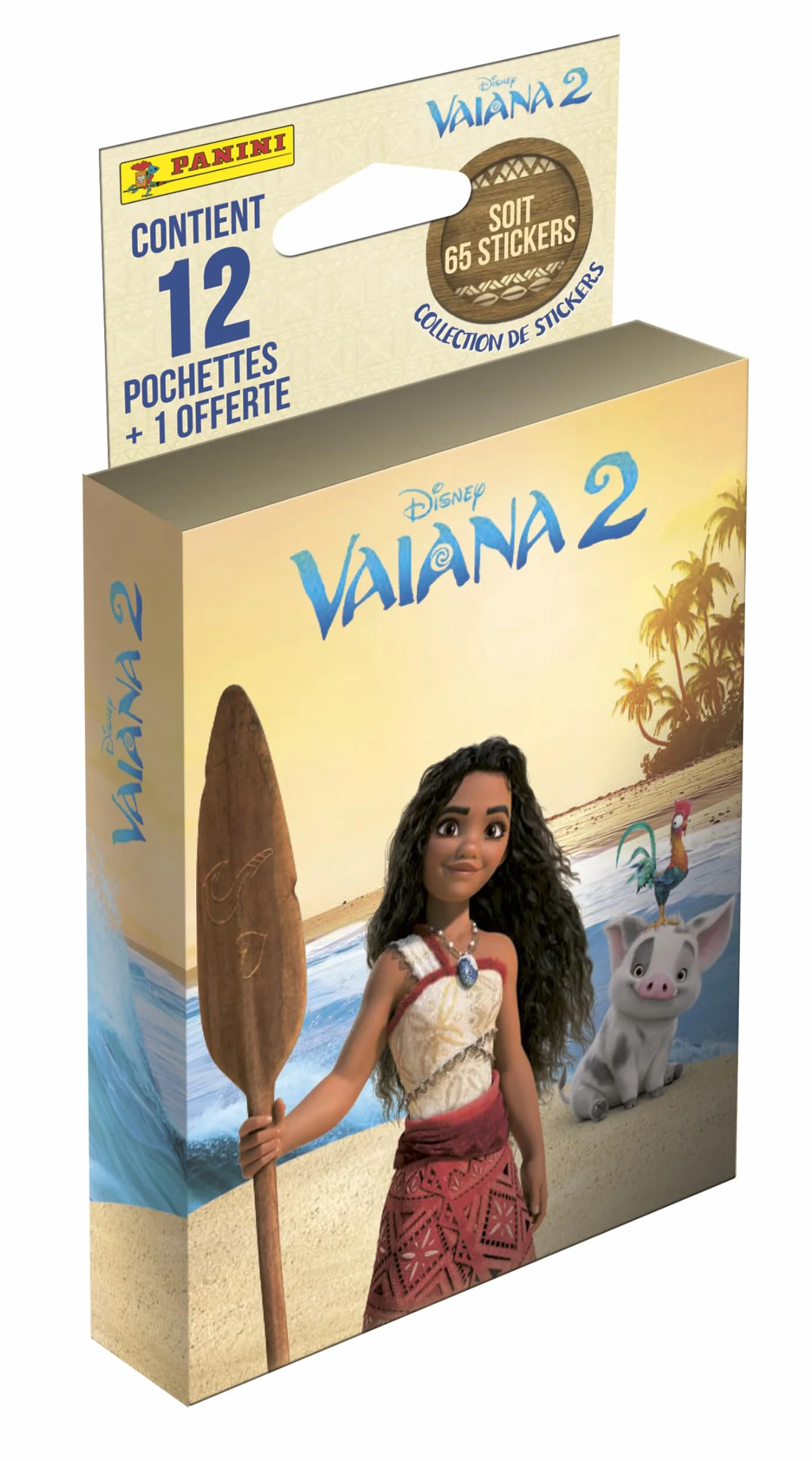 PANINI VAIANA 2 blister 12 kieszeni + 1 gratis