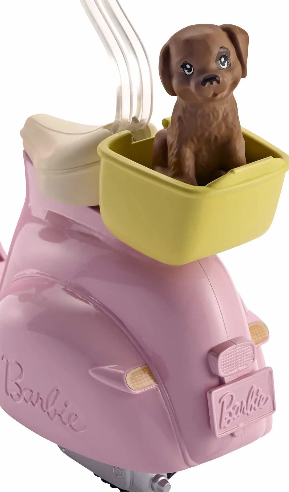 Barbie ​Lalka Skuter ze szczeniaczkiem FRP56