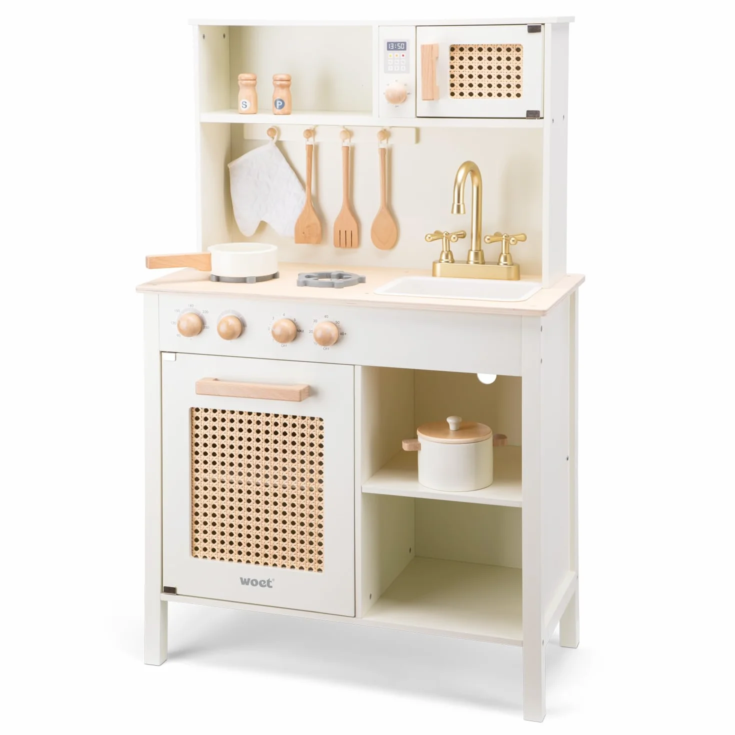 New Classic Toys Drewniana kuchnia do zabawy - rattan