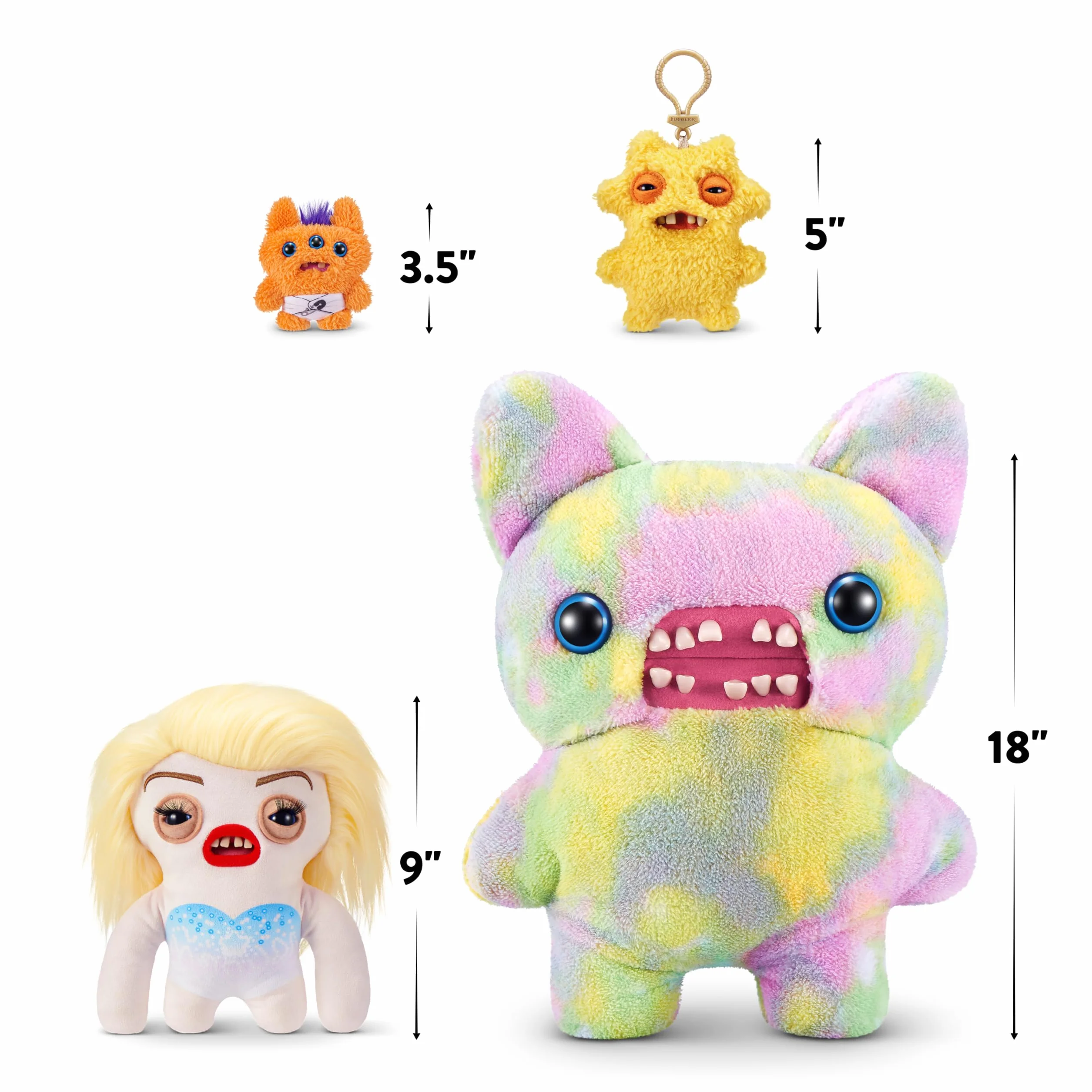 Fuggler 9" Core Series 1 Fuggl Stars Plush Fleeting Fartlet