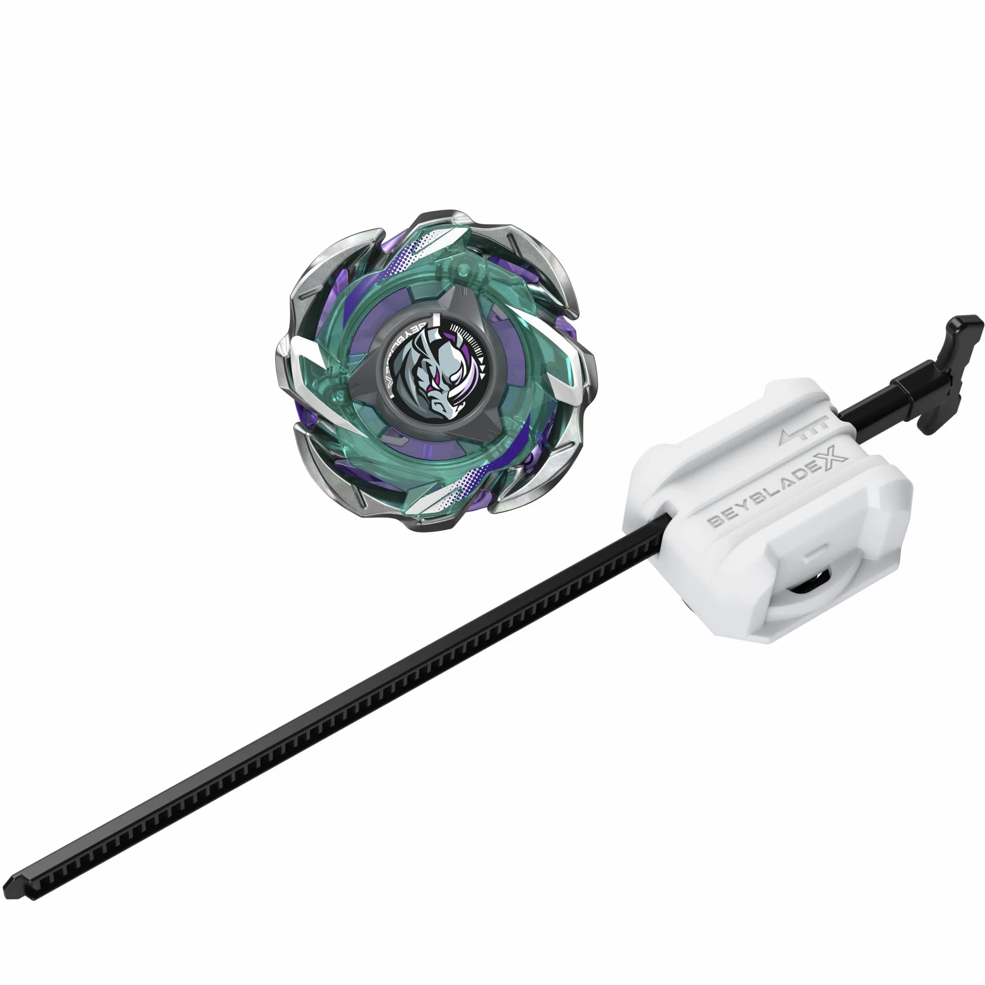 Pakiet startowy Beyblade X Reaper Rhino C 4-55D CX, bączek i wyrzutnia