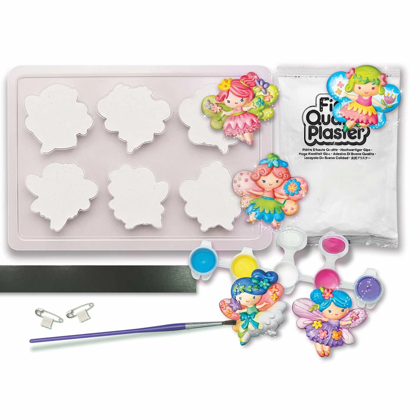4M Mould and Paint Glitter Fairy