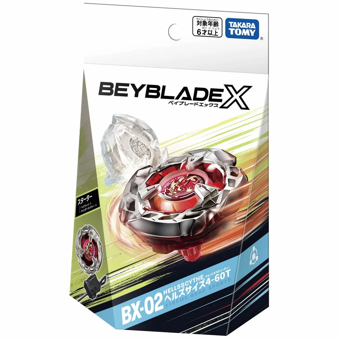 Beyblade X Beyblade X BX-02 Starter Hells rozmiar 4-60T