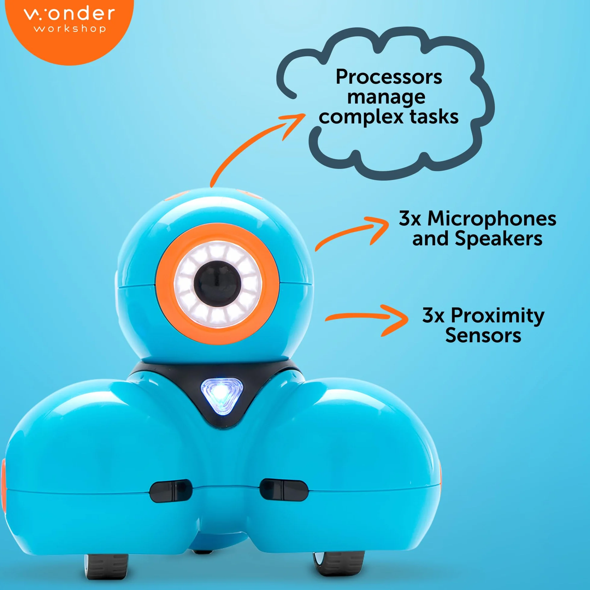 Wonder Workshop Dash Robot - zabawka kodująca dla dzieci