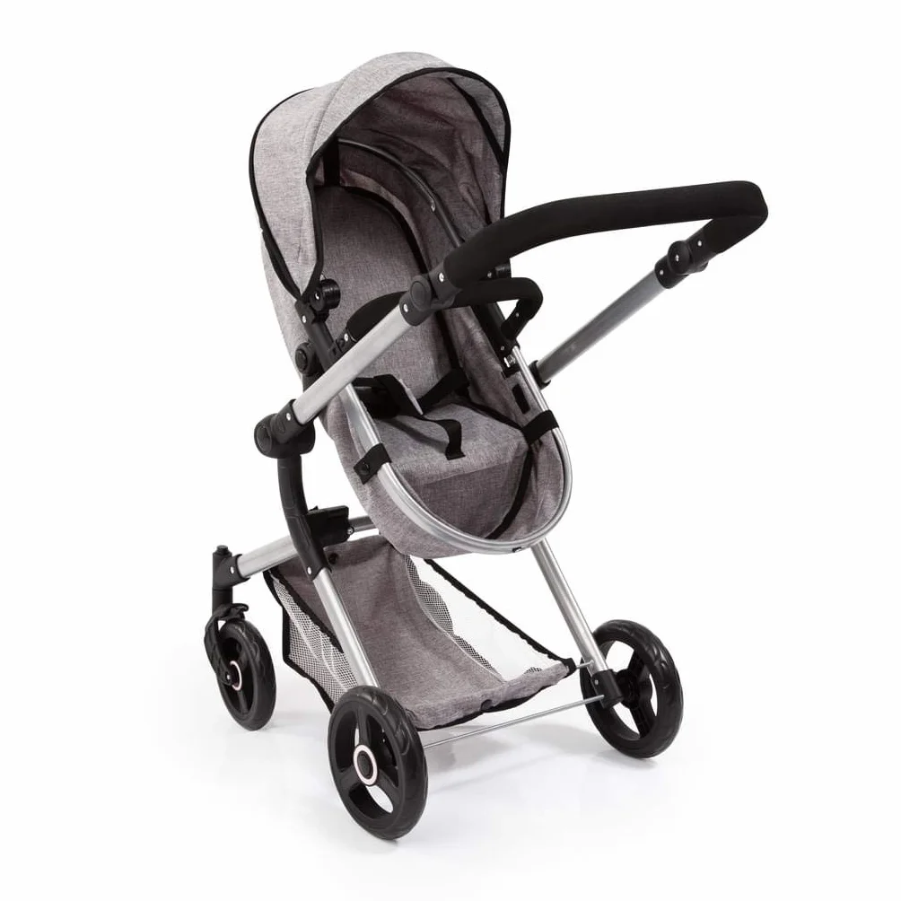 Bayer Design Neo Vario Wózek dla Lalek, Szary, od 3 Lat