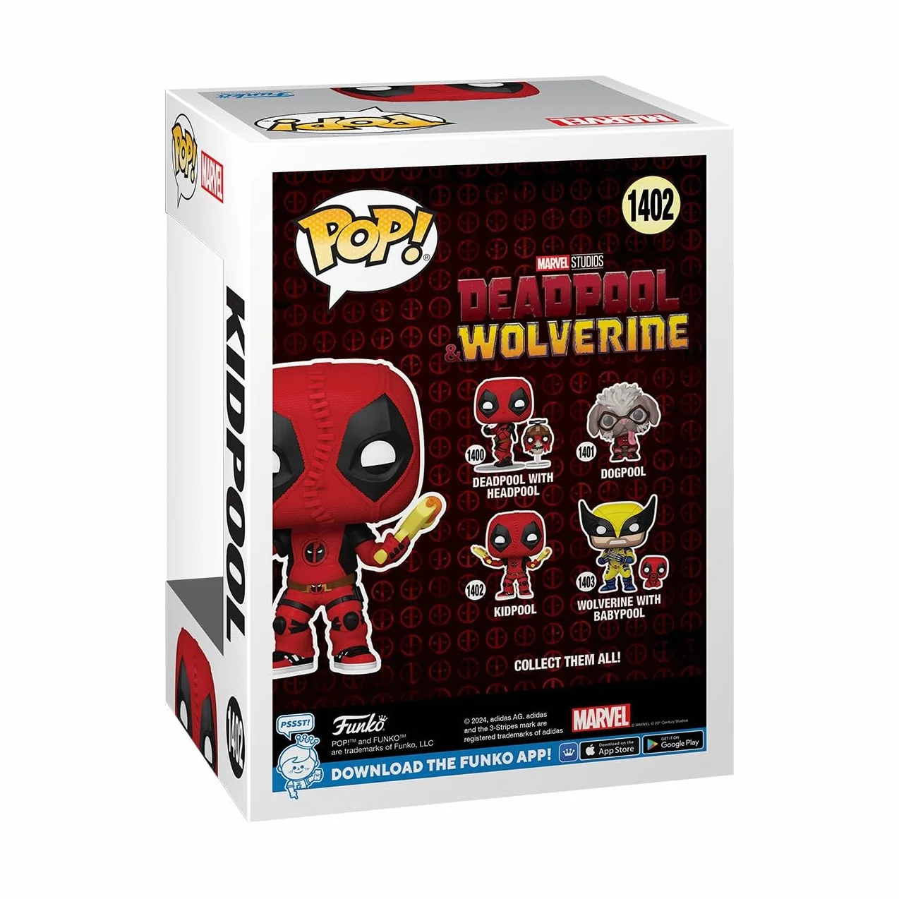 Funko POP! Marvel: Deadpool & Wolverine - Kidpool - Kolekcjonerska figurka winylowa - Pomysł na prezent - Oficjalny towar - Zabawki dla dzieci i dorosłych - Fani filmów