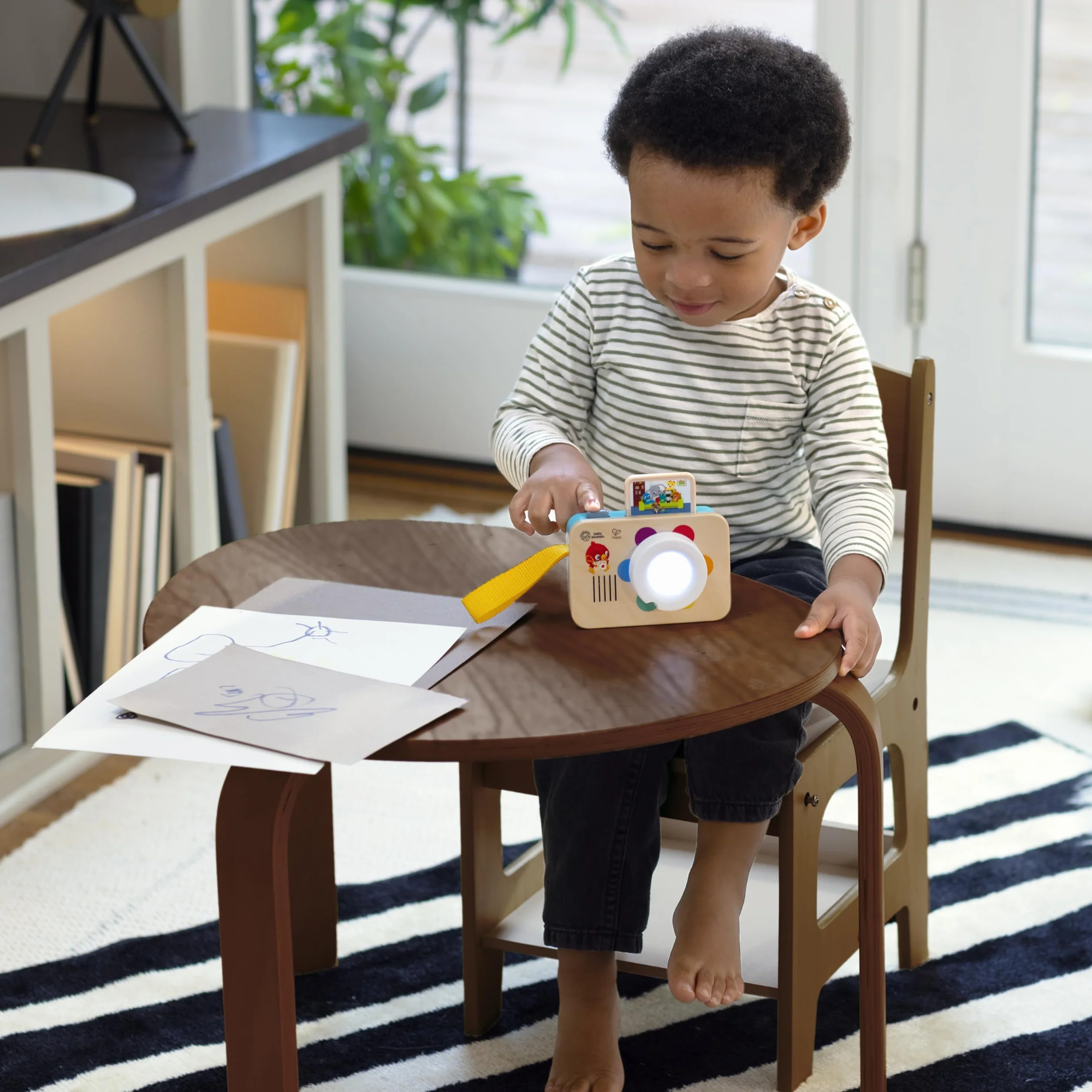 Baby Einstein + Hape, obiektyw do nauki aparatu do gier imitacyjnych, przez 6 miesięcy i więcej