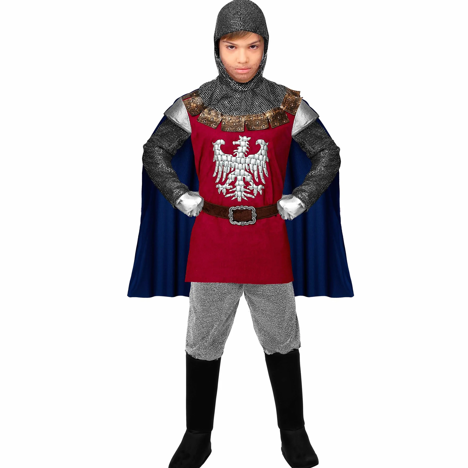W WIDMANN MILANO Party Fashion - Kostium dziecięcy rycerz, książę, król, średniowieczny, wojownik