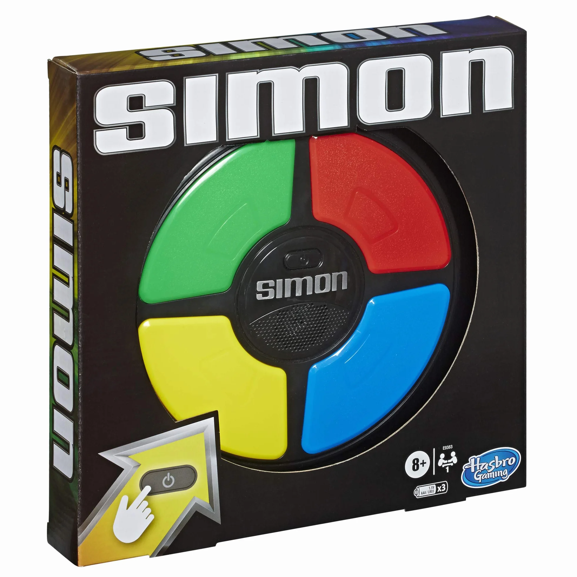 Hasbro Gaming Gra Simon, elektroniczna gra dla dzieci