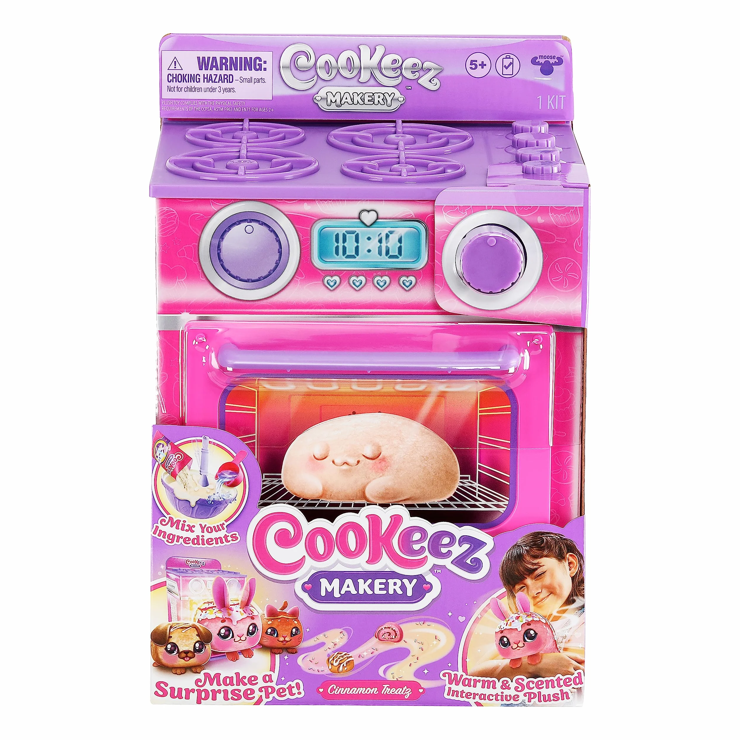 Cookeez zestaw do zabawy w piekarniku, cynamon (30429)