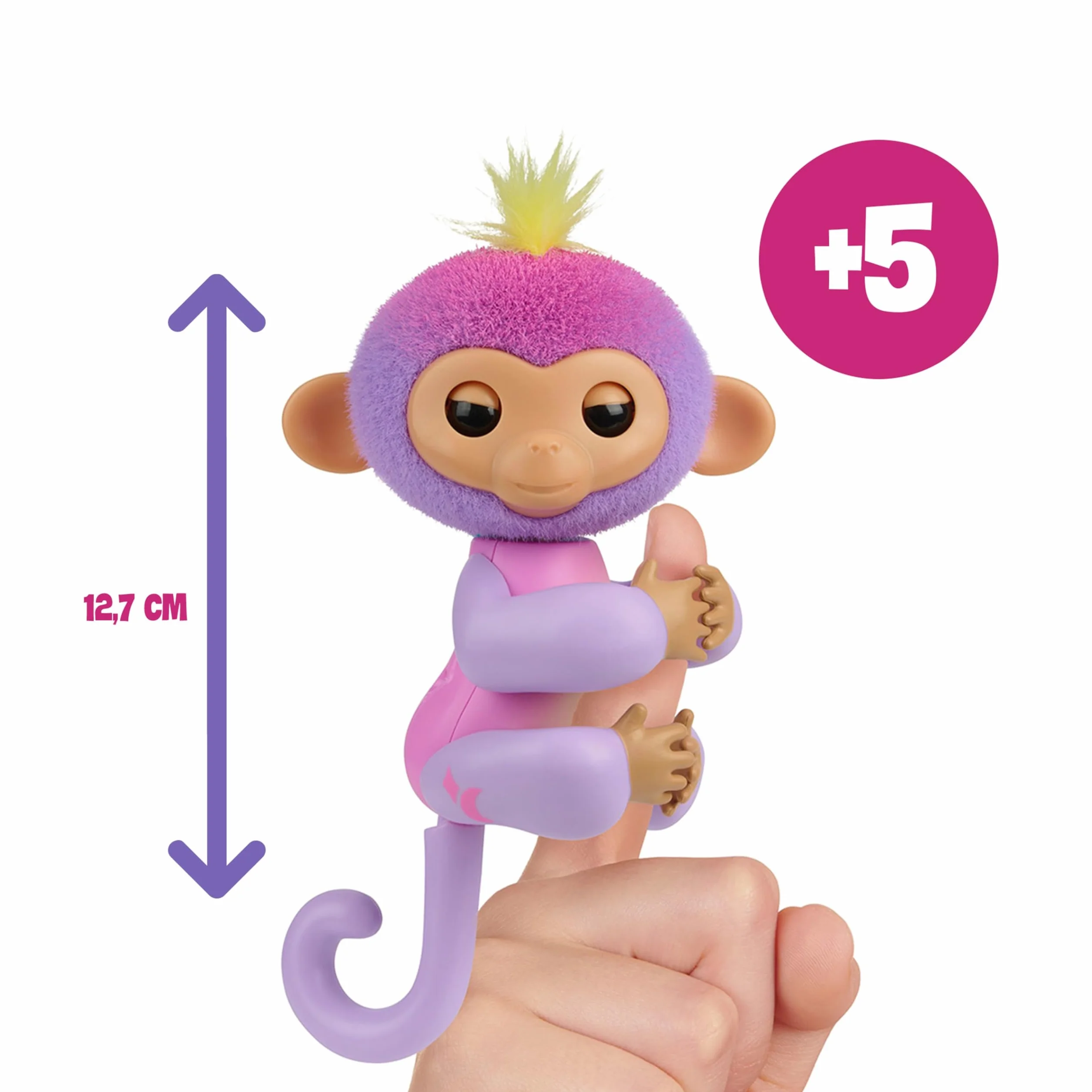 Fingerlings Magiczne Kolory Zabawka, Wielobarwny (Bizak 61853181-1)