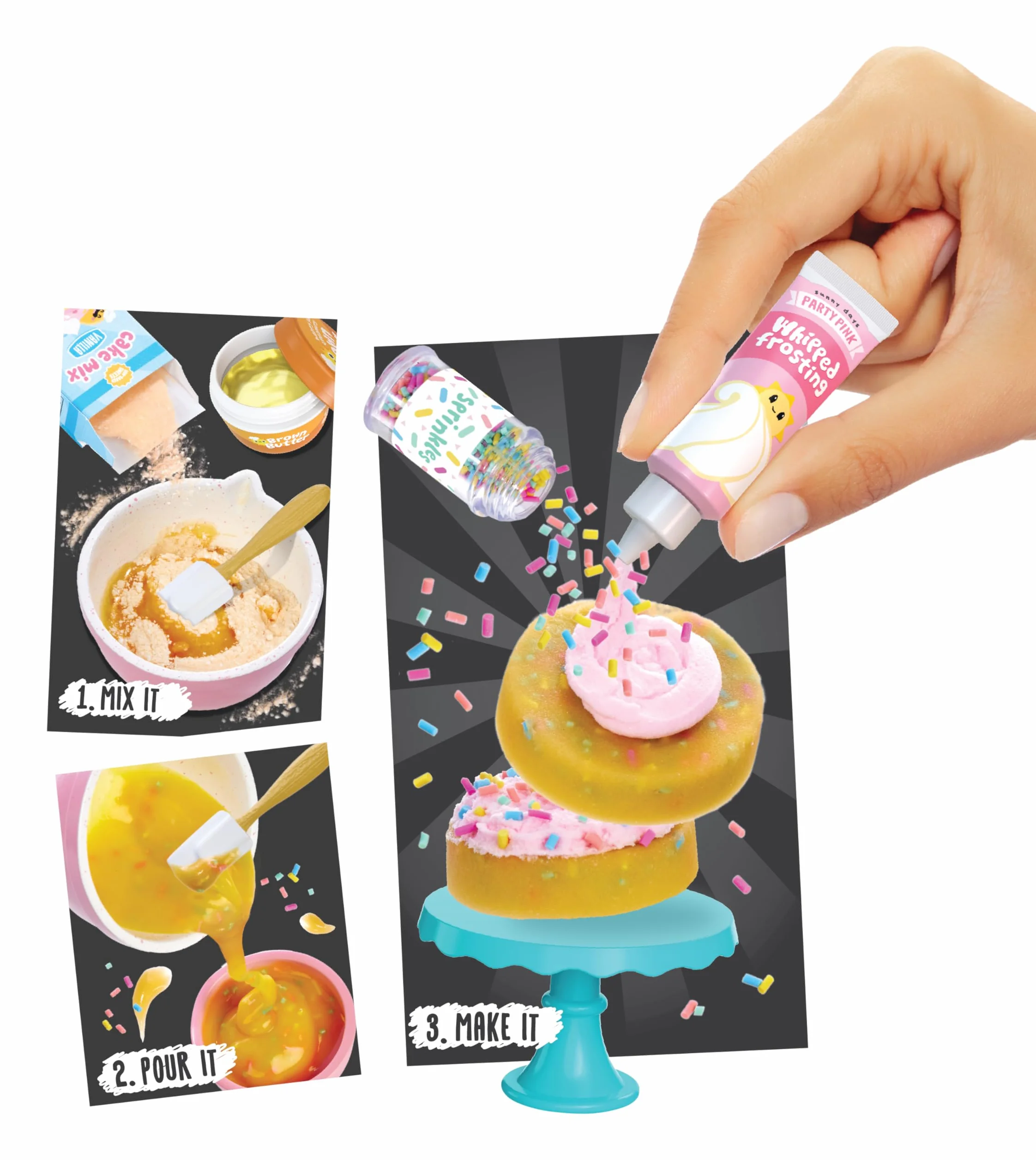 MGA's Miniverse Make It Mini from Scratch Seria 1 - Mini przedmioty kolekcjonerskie, pudełko niespodzianka, majsterkowanie, repliki żywności, dla kolekcjonerów i dzieci w wieku 8+, NIEJADALNE