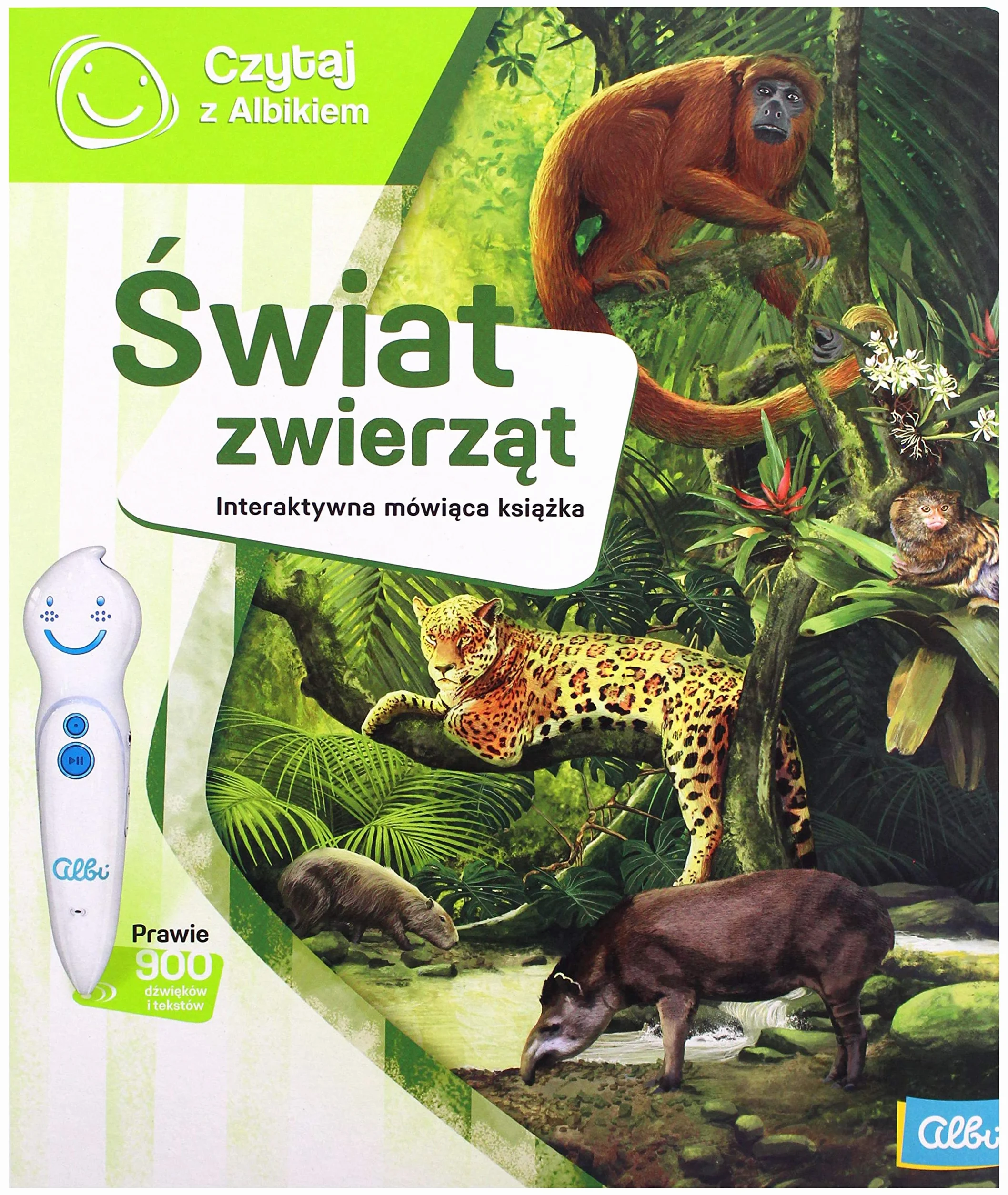Czytaj z Albikiem. Książka Świat zwierząt