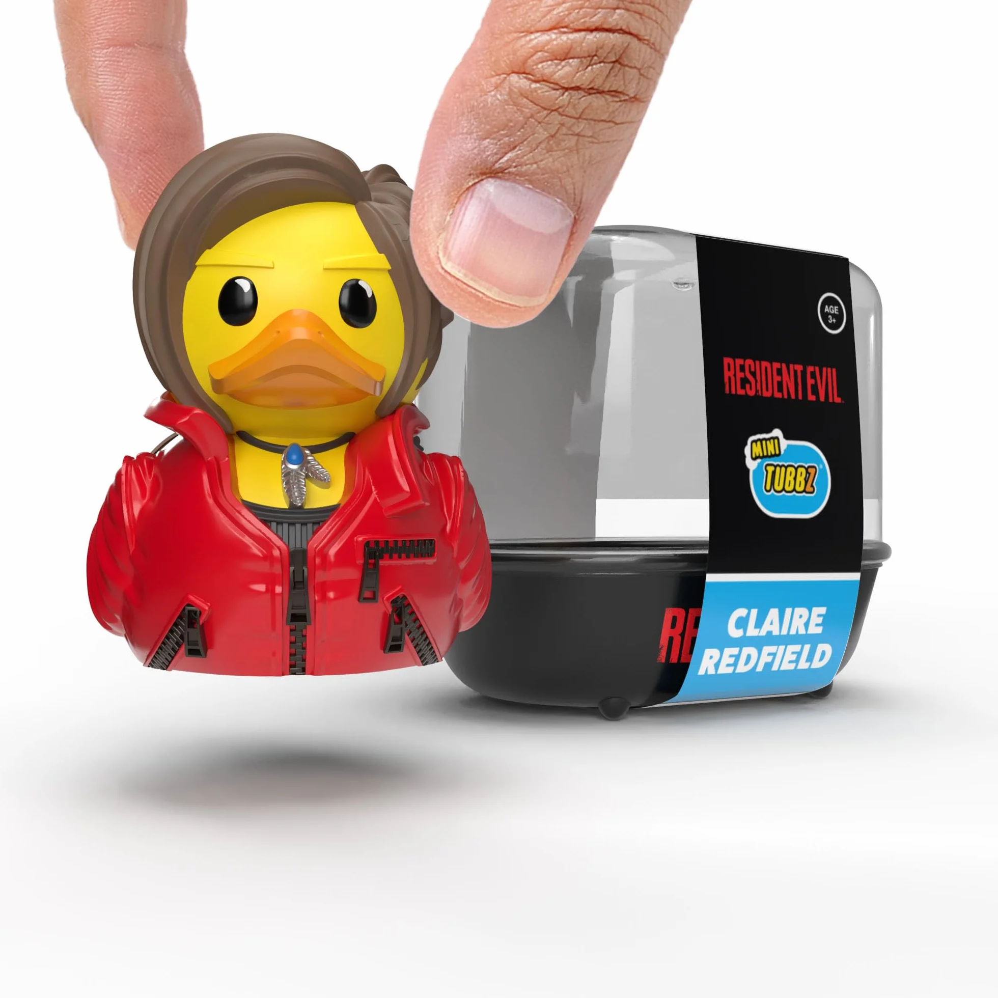 TUBBZ Mini: Resident Evil - Claire Redfield cosplay gumowa kaczka winylowa figurka