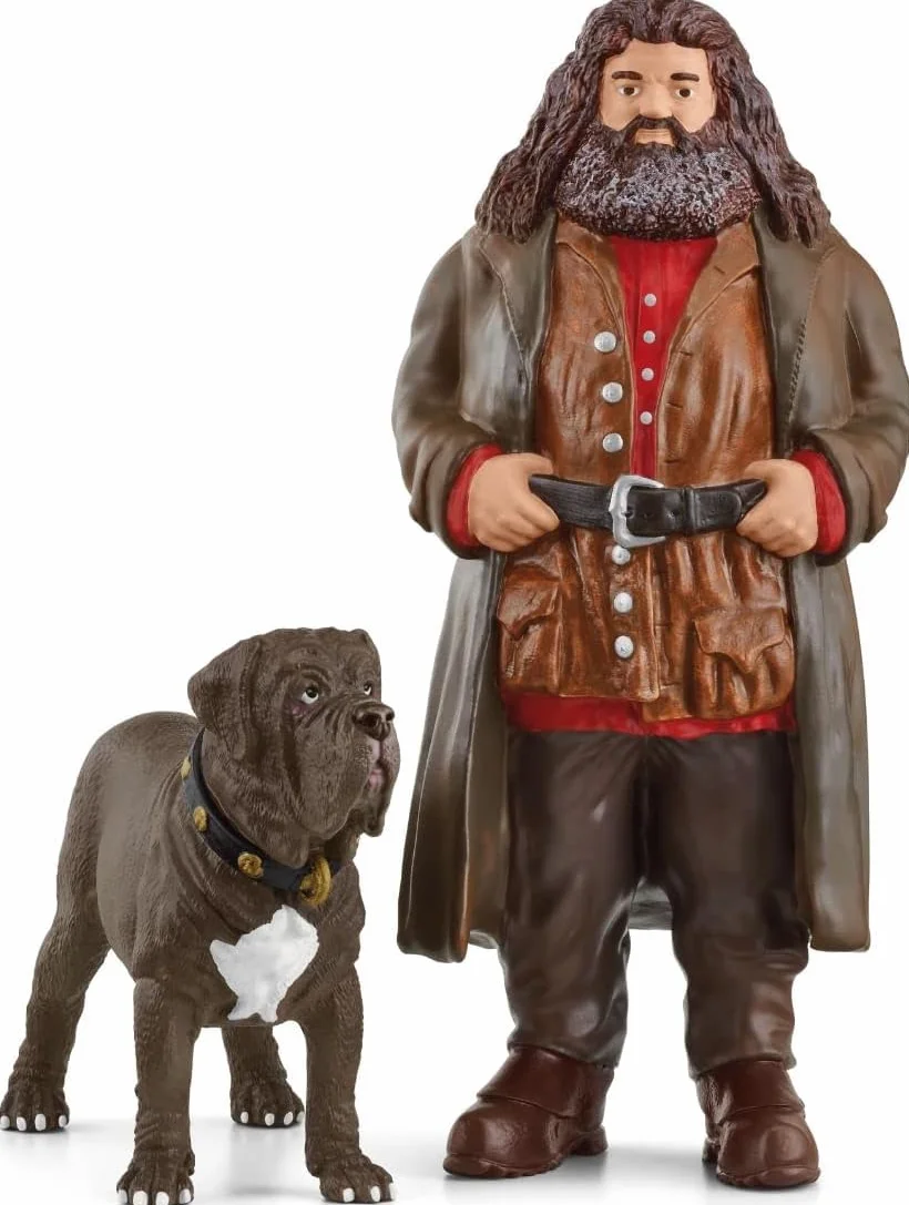Schleich Harry Potter Hagrid i Kieł 42638 Zestaw z figurką dla dzieci od 6 lat