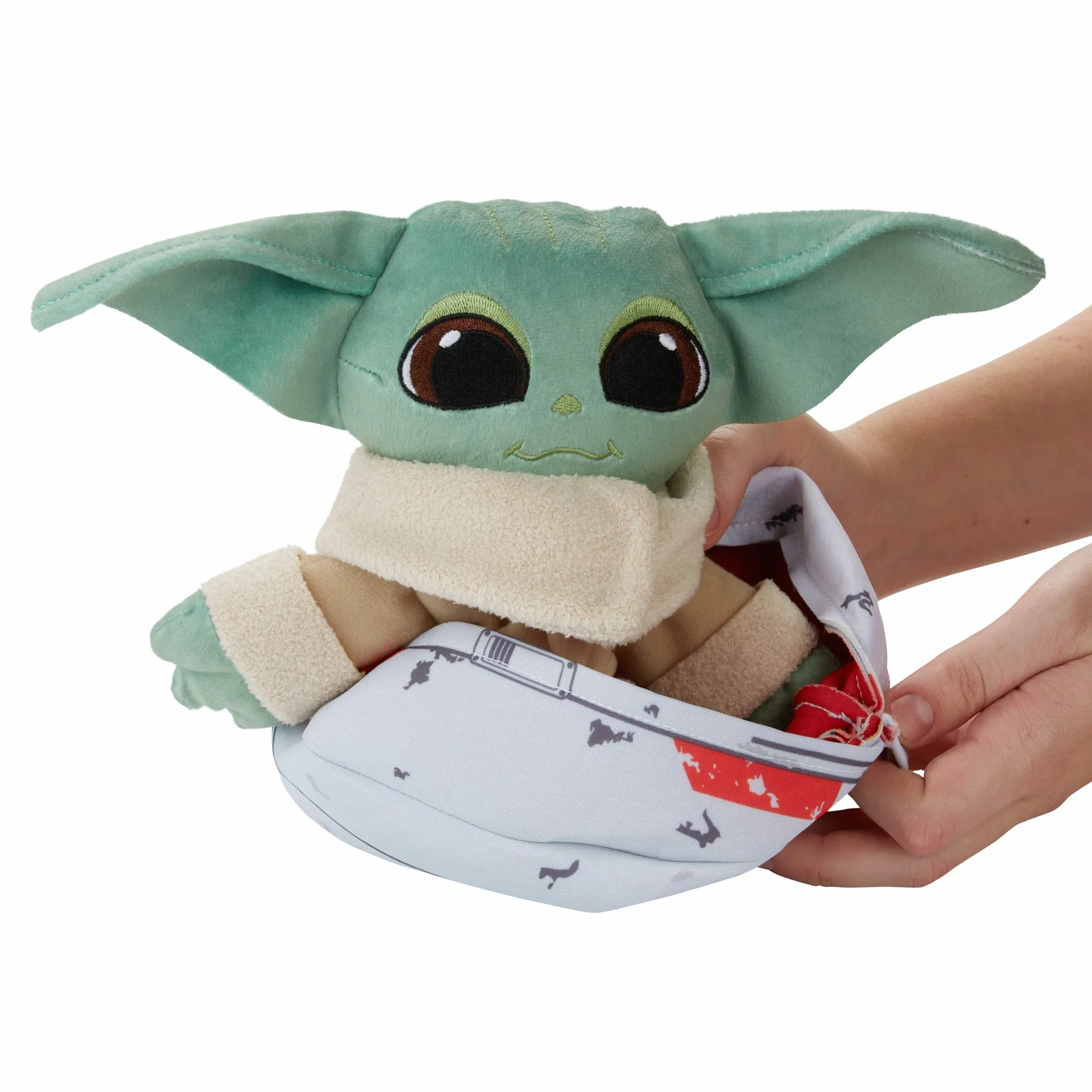 The Child-Grogu z serialu Mandalorian ukryte w gondolce, pluszowa zabawka 3 w 1 z serii Star Wars The Bounty Collection, zabawka dla dzieci od 4 lat