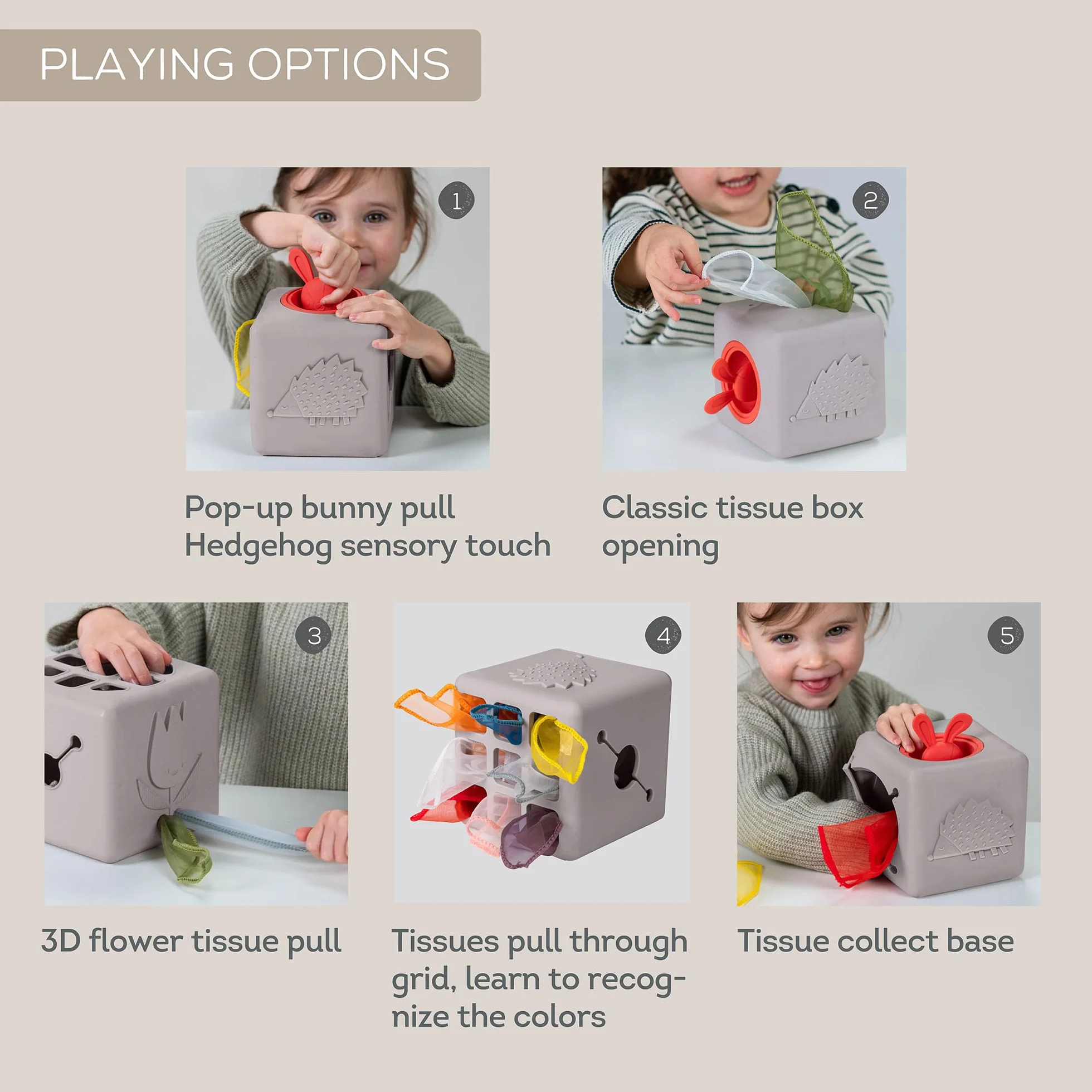 Taf Toys 13405 – pudełko na chusteczki typu pop-up