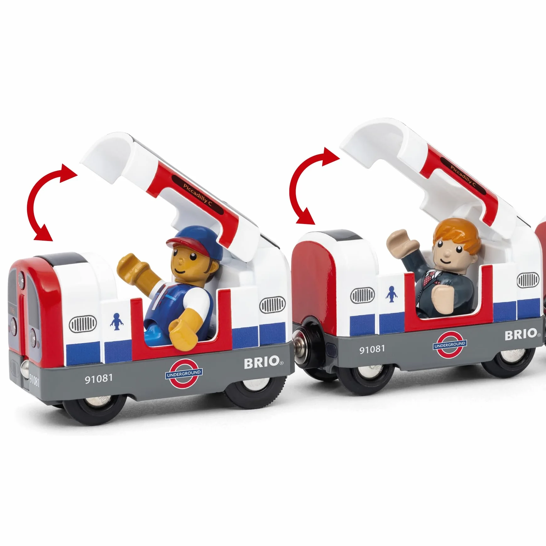 BRIO World - Londoner U-Bahn mit Licht und Sound