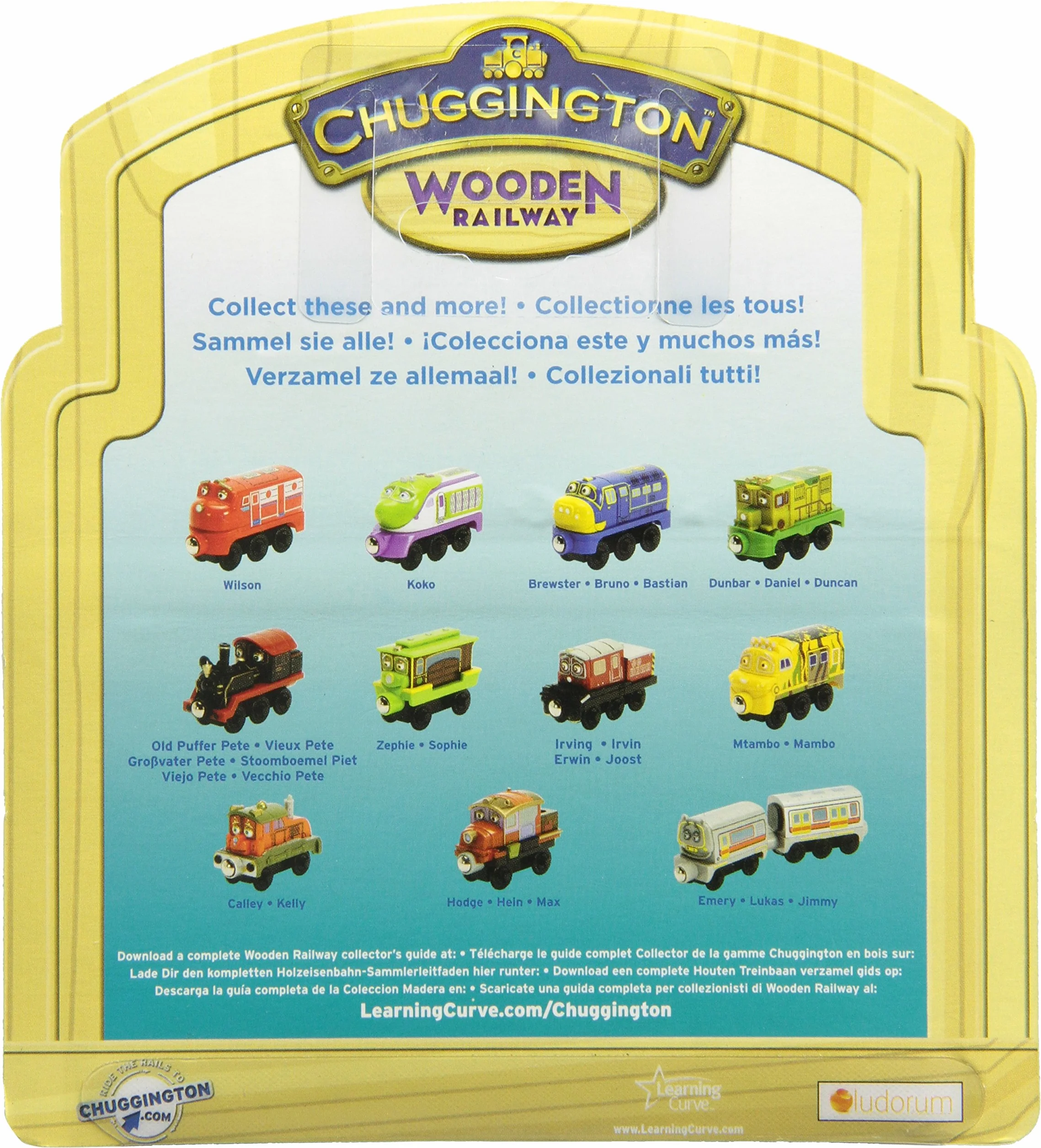 Tomy Chuggington Drewno Pociąg Calley