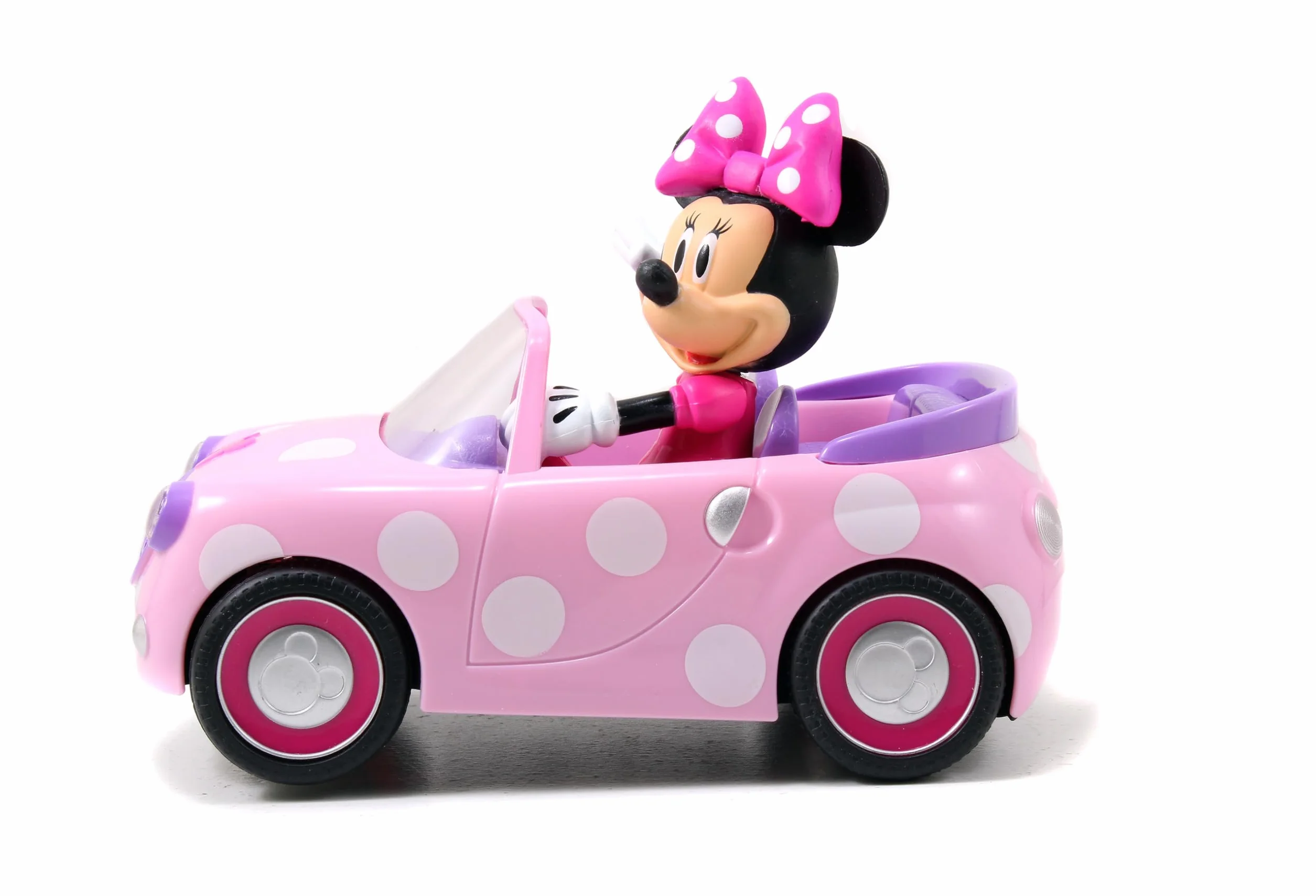 Jada - Disney Funko Minnie Roadster - do przodu i do tyłu - figurka w zestawie - 3-letnia licencja