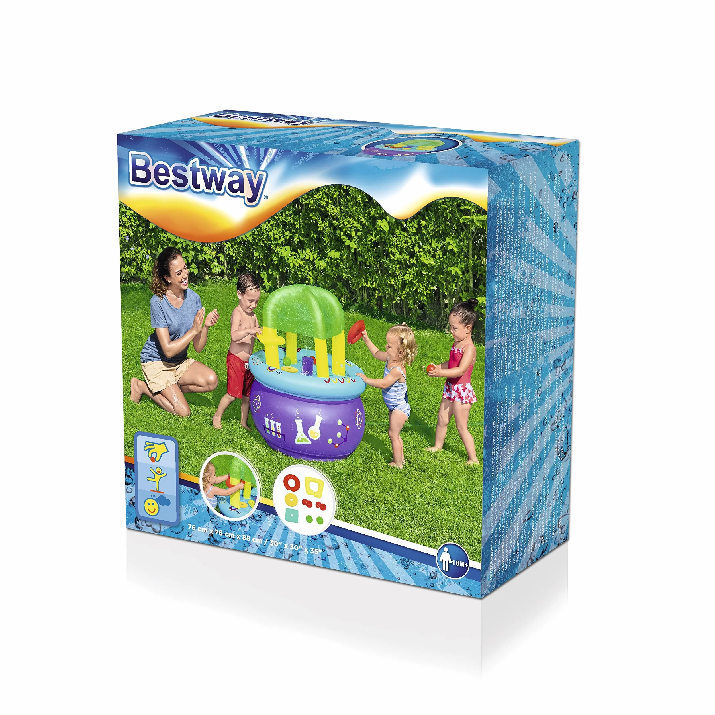 Dmuchany Gra Bestway 76 x 76 x 88 cm