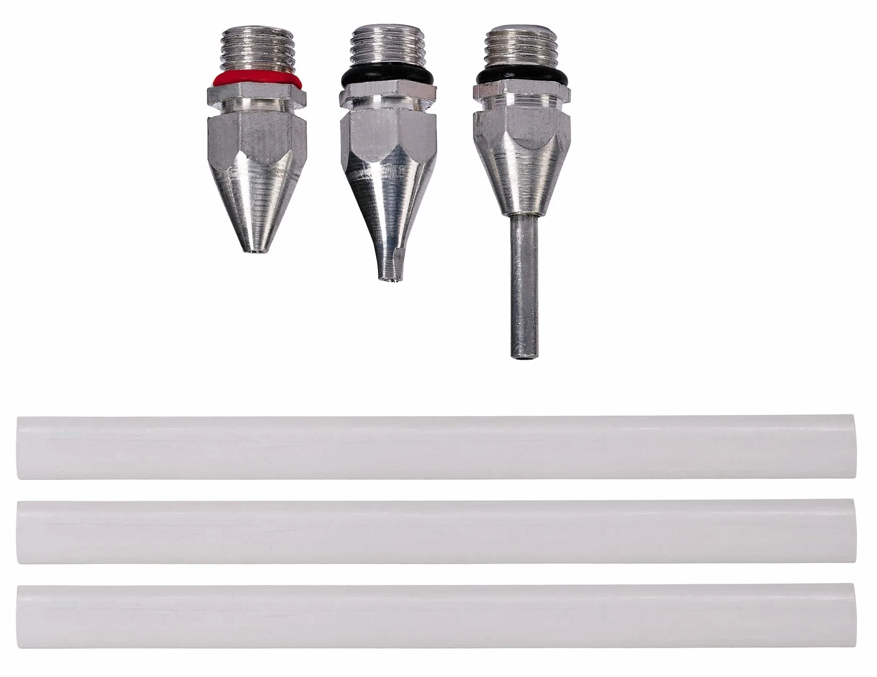 Einhell Pistolet do klejenia na gorąco TC-GG 30 (posuw mechaniczny, okienko, pałąk, w zestawie standardowa, płaska, przedłużająca, 3 sztyfty do kleju)
