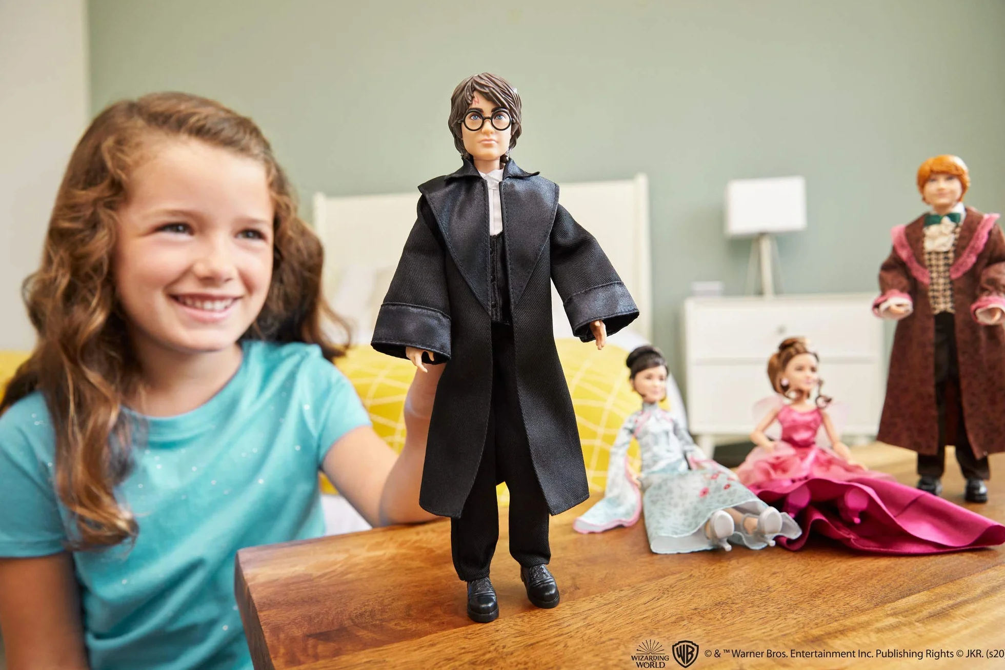 Mattel Gmbh Harry Potter Figurka Harry, Wielokolorowy, 1 Sztuka, GFG13