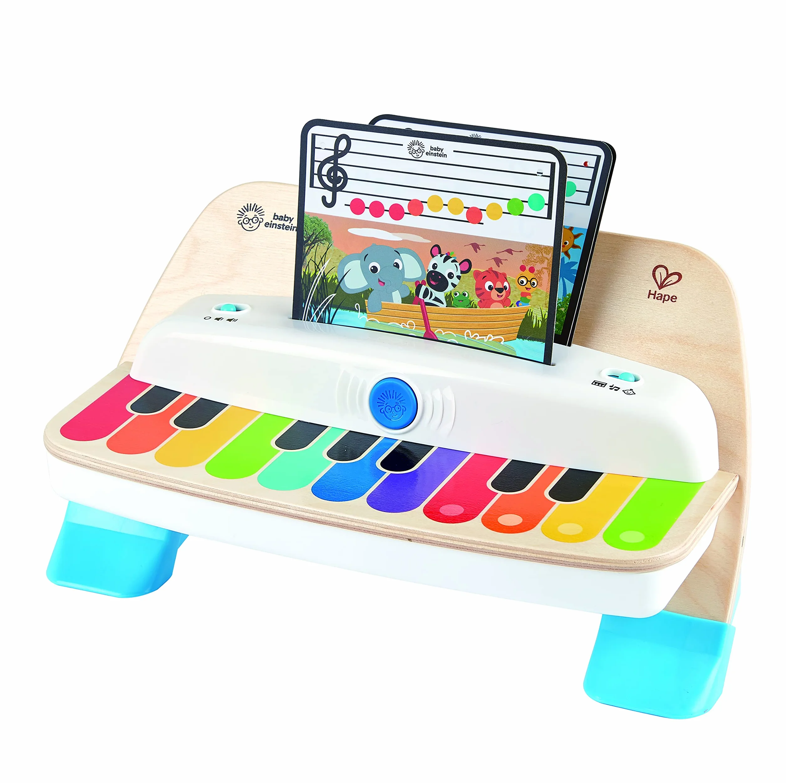 Hape Baby Einstein Magic Touch Drewniany Fortepian 11-klawiszowy Zabawka Muzyczna dla Malucha 6m+