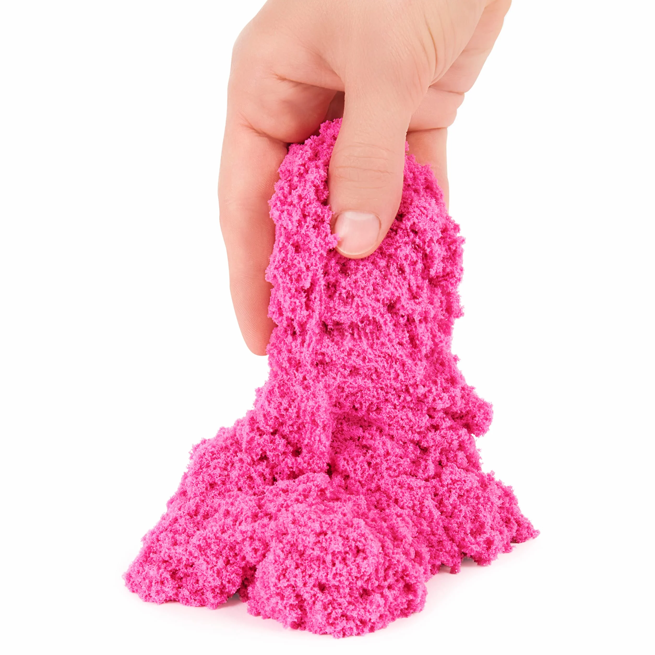 Kinetic Sand 6060010 - Smakowite Zapachy, Piasek Kinetyczny O Zapachu Ciasteczkowym, Bananowym, Arbuzowym I Jagodowym, 4-Pak