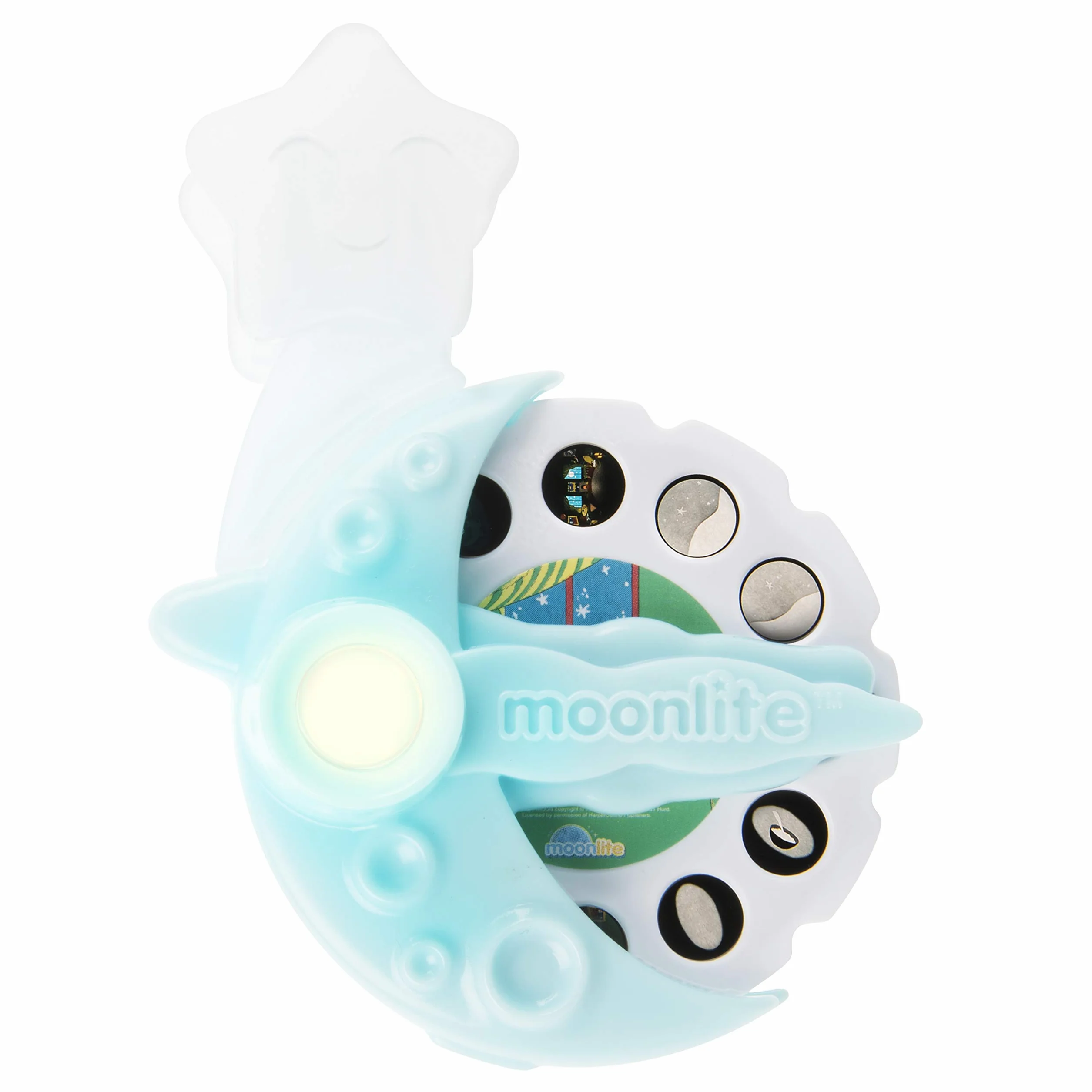 Moonlite 6047227 projektor opowieści dla dzieci, wielokolorowy