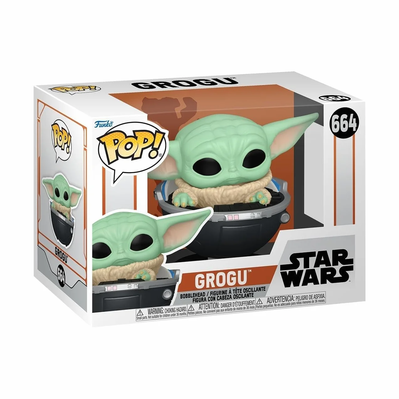 Pop Vinyl Mandalorian Grogu W/Pram (C: 1-1-2)