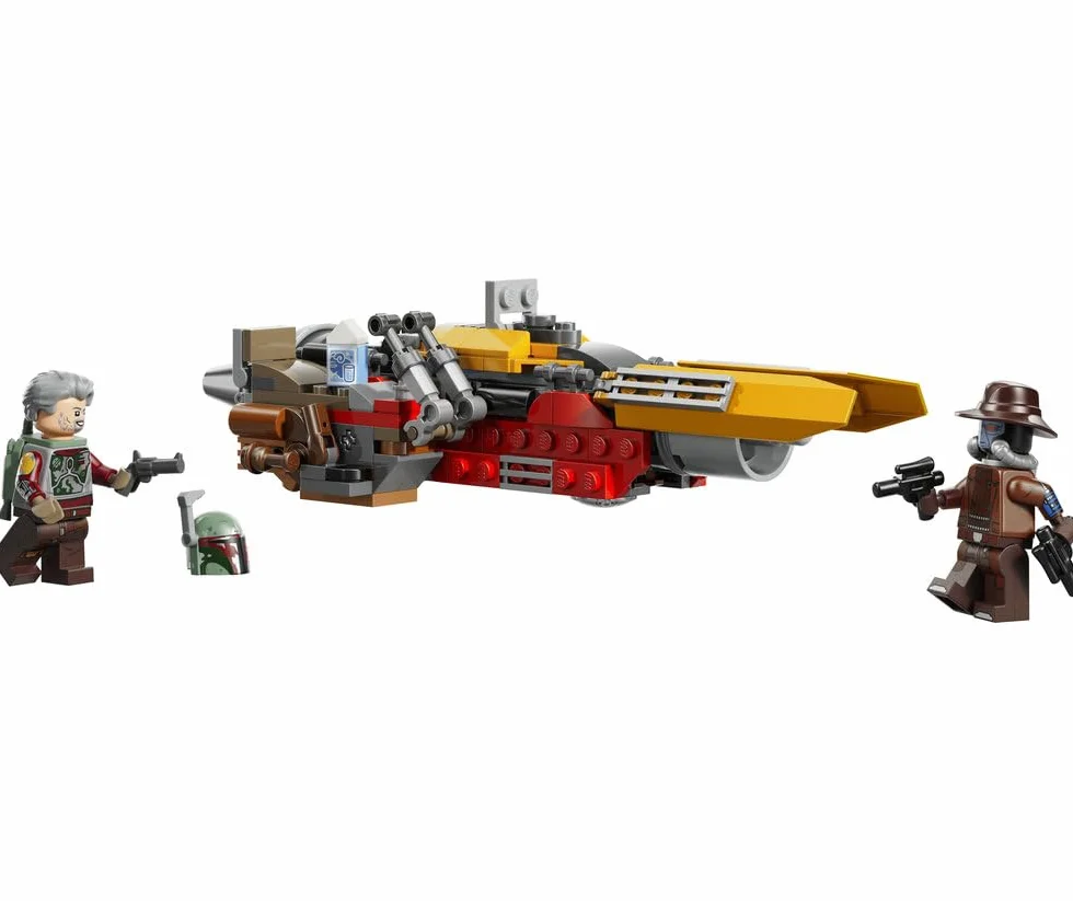 LEGO Star Wars Śmigacz Cobba Vantha, zabawka dla dzieci do zbudowania, pojazd do zbudowania i dwie minifigurki, pomysł na prezent dla chłopca od 6 lat, dla dziewczynki i fanów Gwiezdnych Wojen 75437