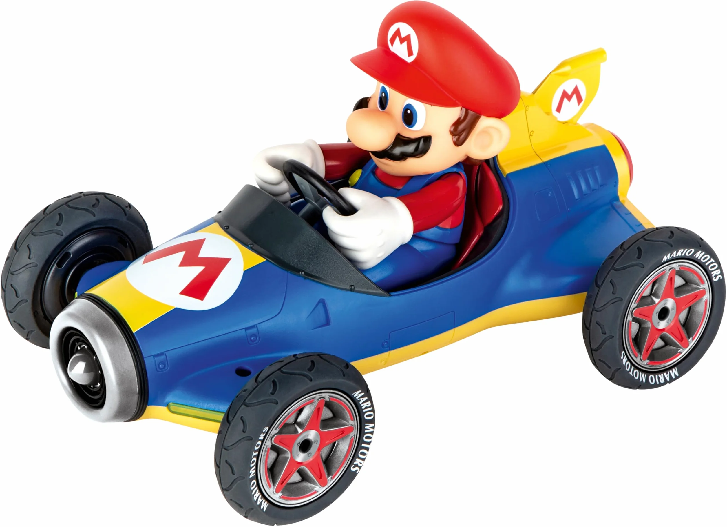 Pull & SPEED - 15813018 - Carrera Pull & Speed I Mario Kart - Mach8 Twinpack I Samochód wyścigowy I Pull and Speed Auto z silnikiem cofającym I Dla chłopców i dziewcząt od 6 lat i dorosłych I tor