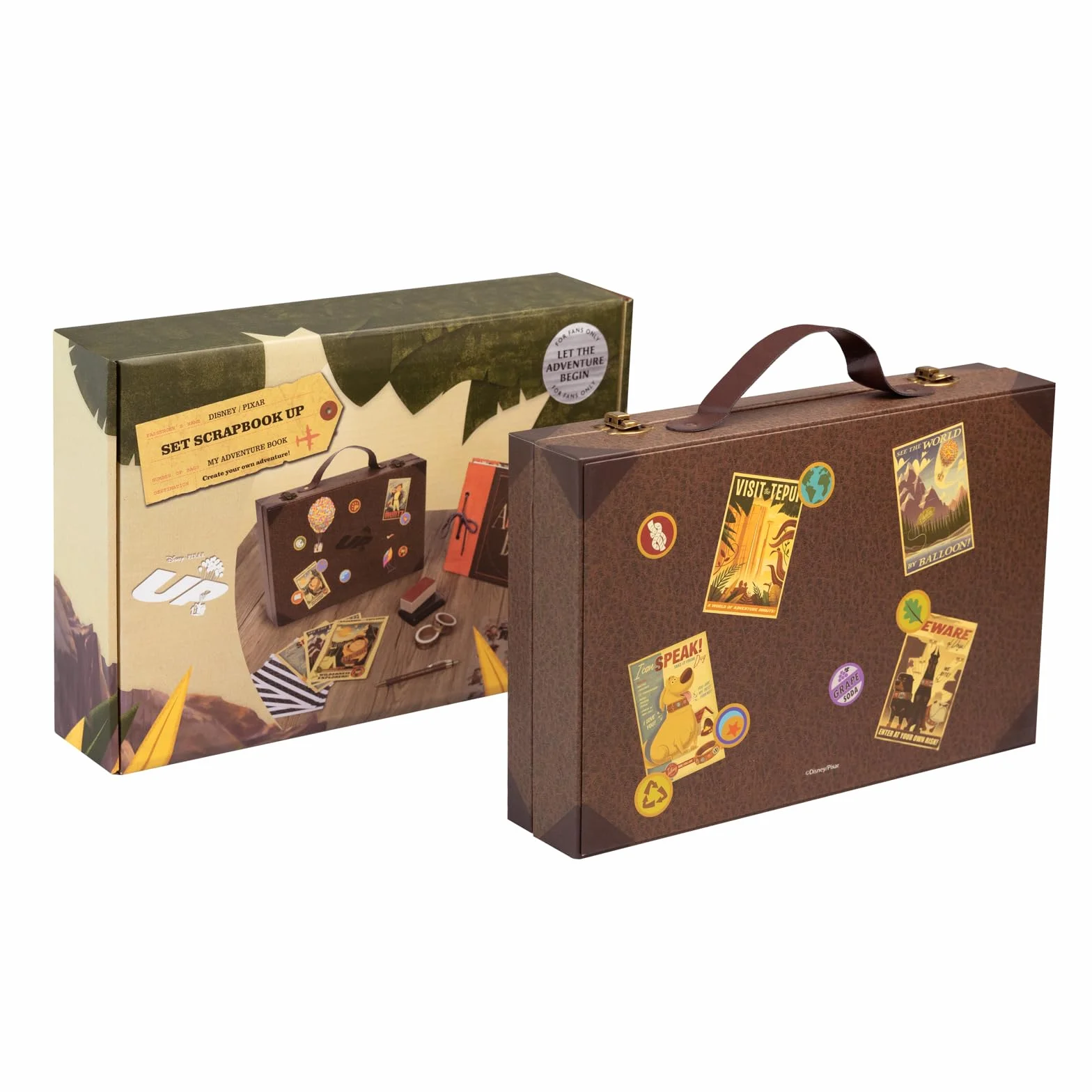 Grupo Erik Scrapbook Set - Disney UP | Pixar Up Adventure Book, Photo Album, Scrapbook, Gifts, Merchandise for Her & Him