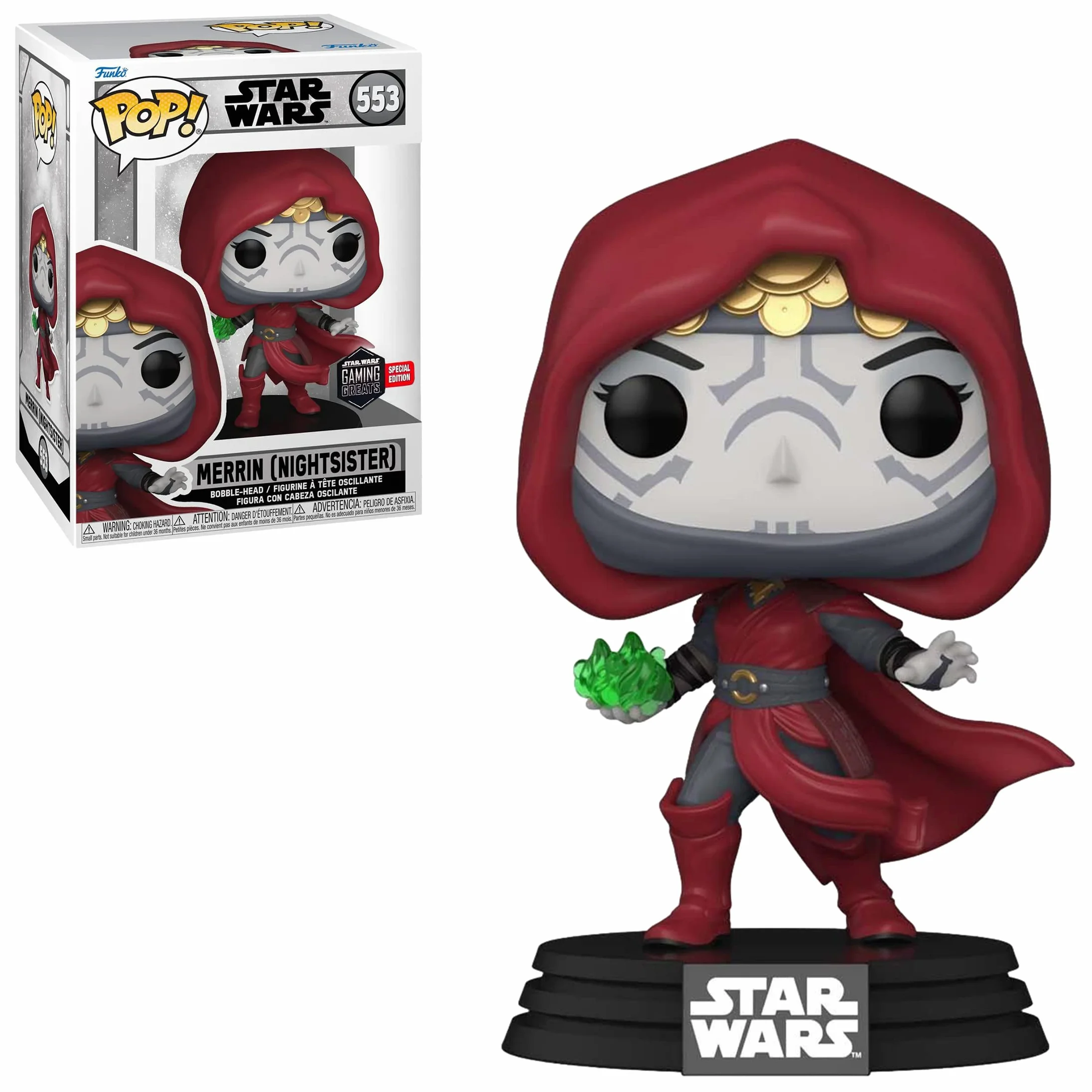 Funko Pop! Gwiezdne Wojny Jedi: Upadły Zakon - Edycja Specjalna Merrin Nightsister