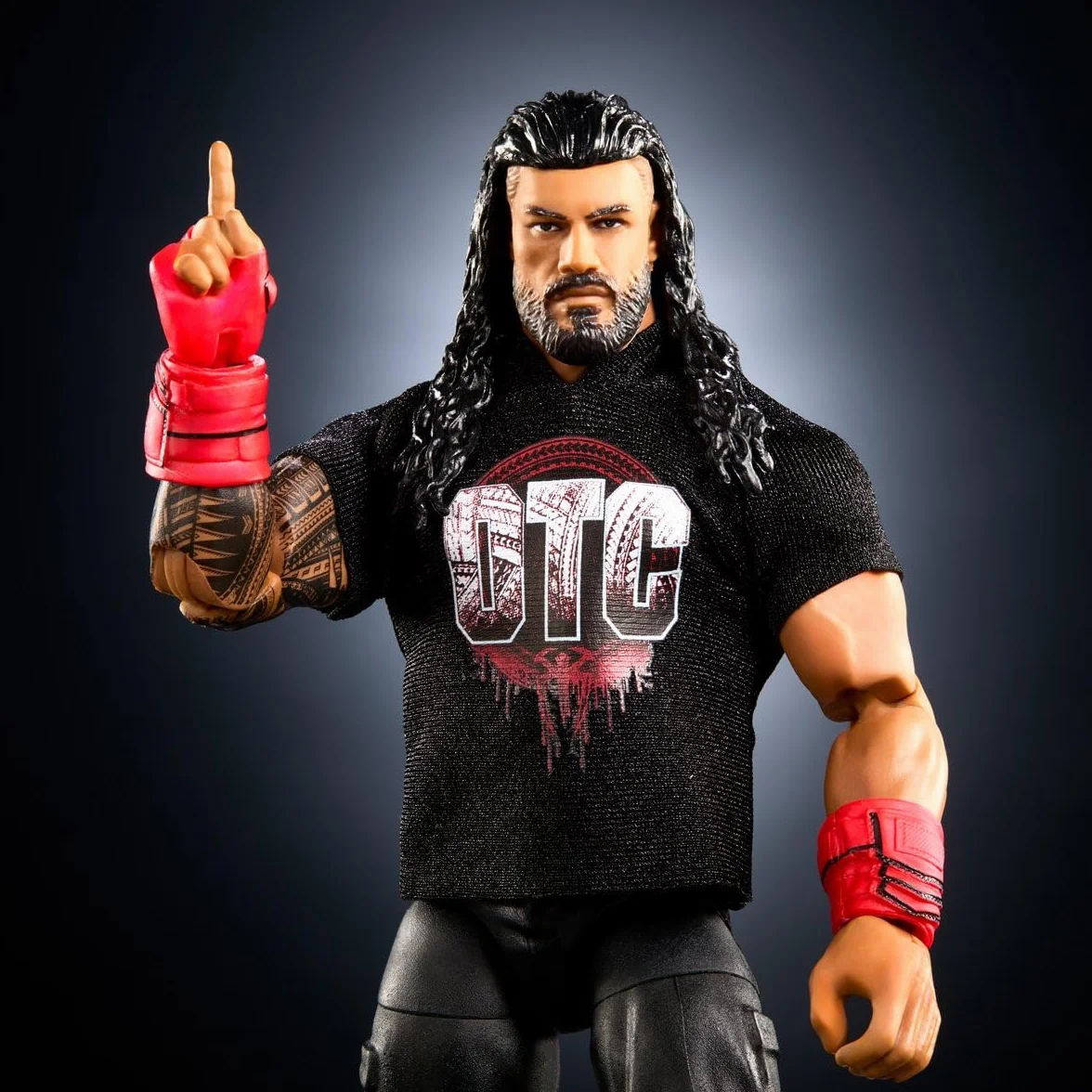 Mattel Mattel WWE Elite figurka akcji i akcesoria, seria #120, artykuł kolekcjonerski, Roman Reigns, ponad 15 cm, z 25 ruchomymi końcówkami i wymiennymi rękami, JCJ30