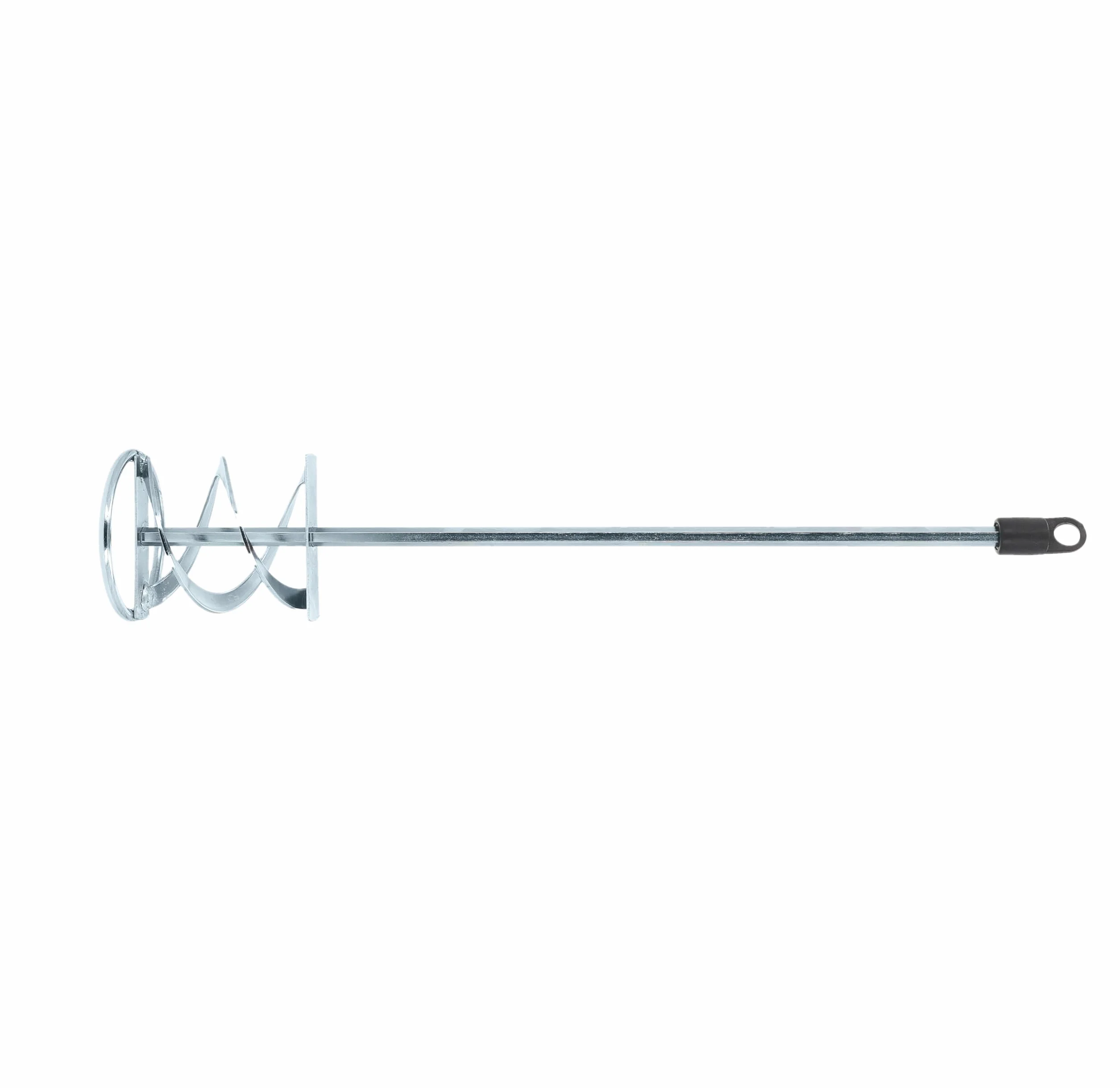 Hardy Working Tools Mieszadło budowlane 80 mm x 400 mm, mieszacz budowlany z uchwytem 8 mm, mieszadło malarskie i czyszczące, ze stali ocynkowanej