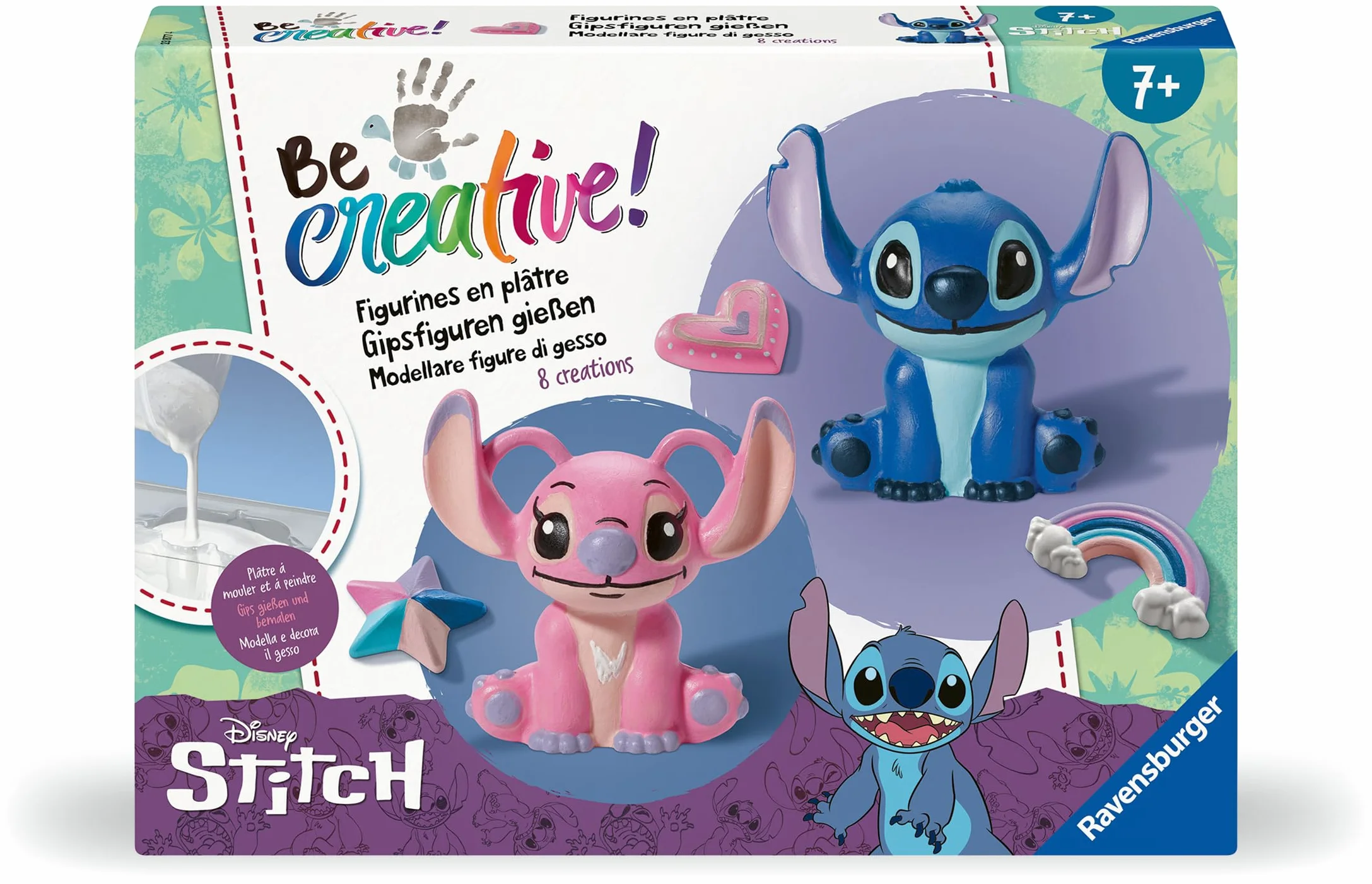 BeCreative Maxi Disney Stitch - Gipsfiguren gießen
