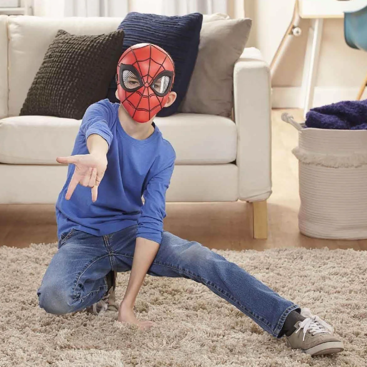 Maska superbohatera Spider-Mana z uniwersum Marvela